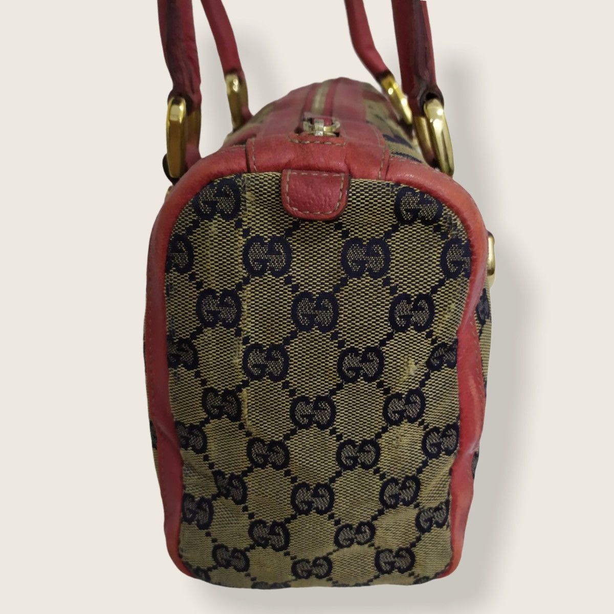 Gucci ‼️LASTDROP‼️ AUTHENTIC GUCCI GG CANVAS MINI BOSTON BAG Size ONE SIZE - 3 Thumbnail