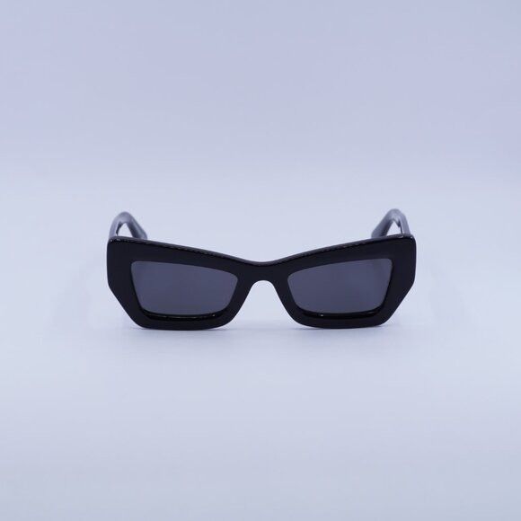 Off-White 🕶️New Off-White OERI137 AURORA 1007 Sunglasses - Black Size ONE SIZE - 3 Thumbnail