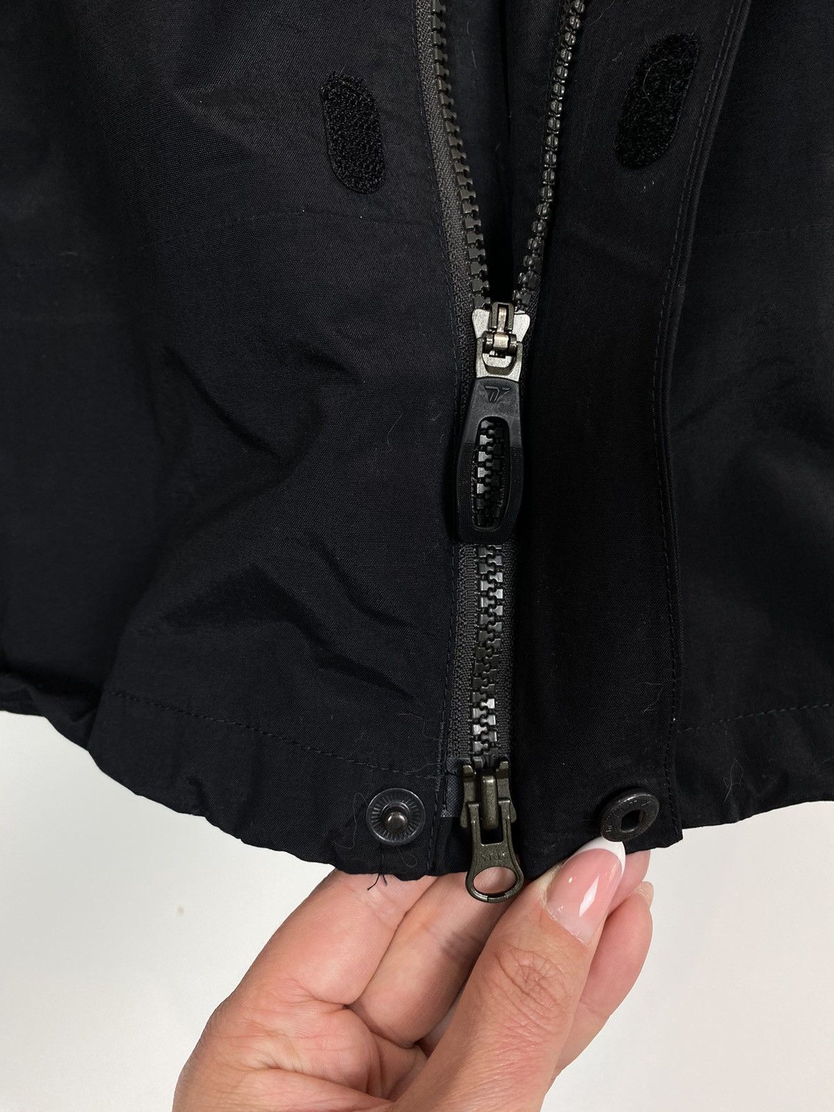 Columbia Columbia Omni-Tech Long Sleeve Coat Jacket Size XL Black Top Size US XL / EU 56 / 4 - 7 Thumbnail