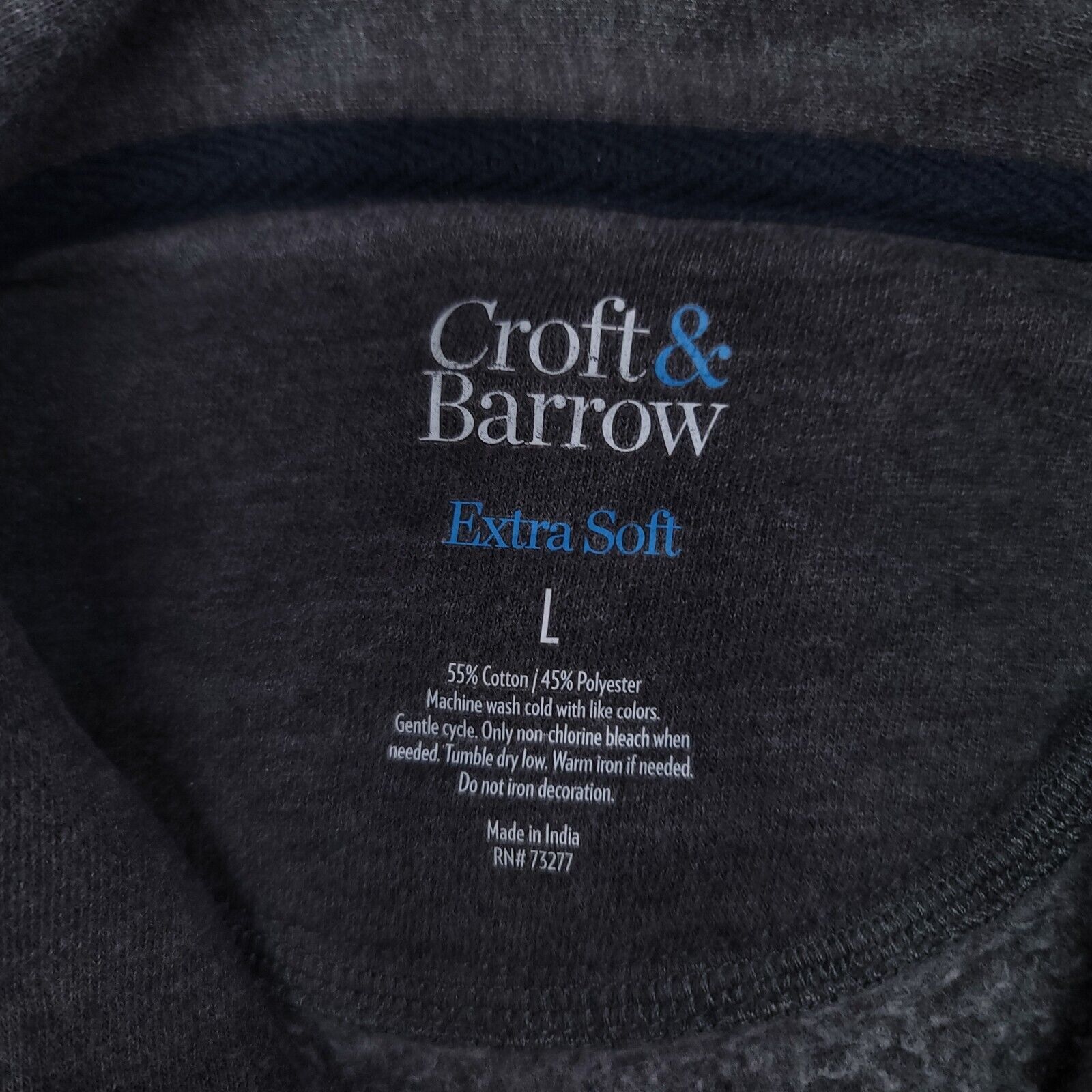 Croft & Barrow Croft & Barrow Casual Pullover Outdoor Jacket Mens Size L Size US L / EU 52-54 / 3 - 3 Thumbnail