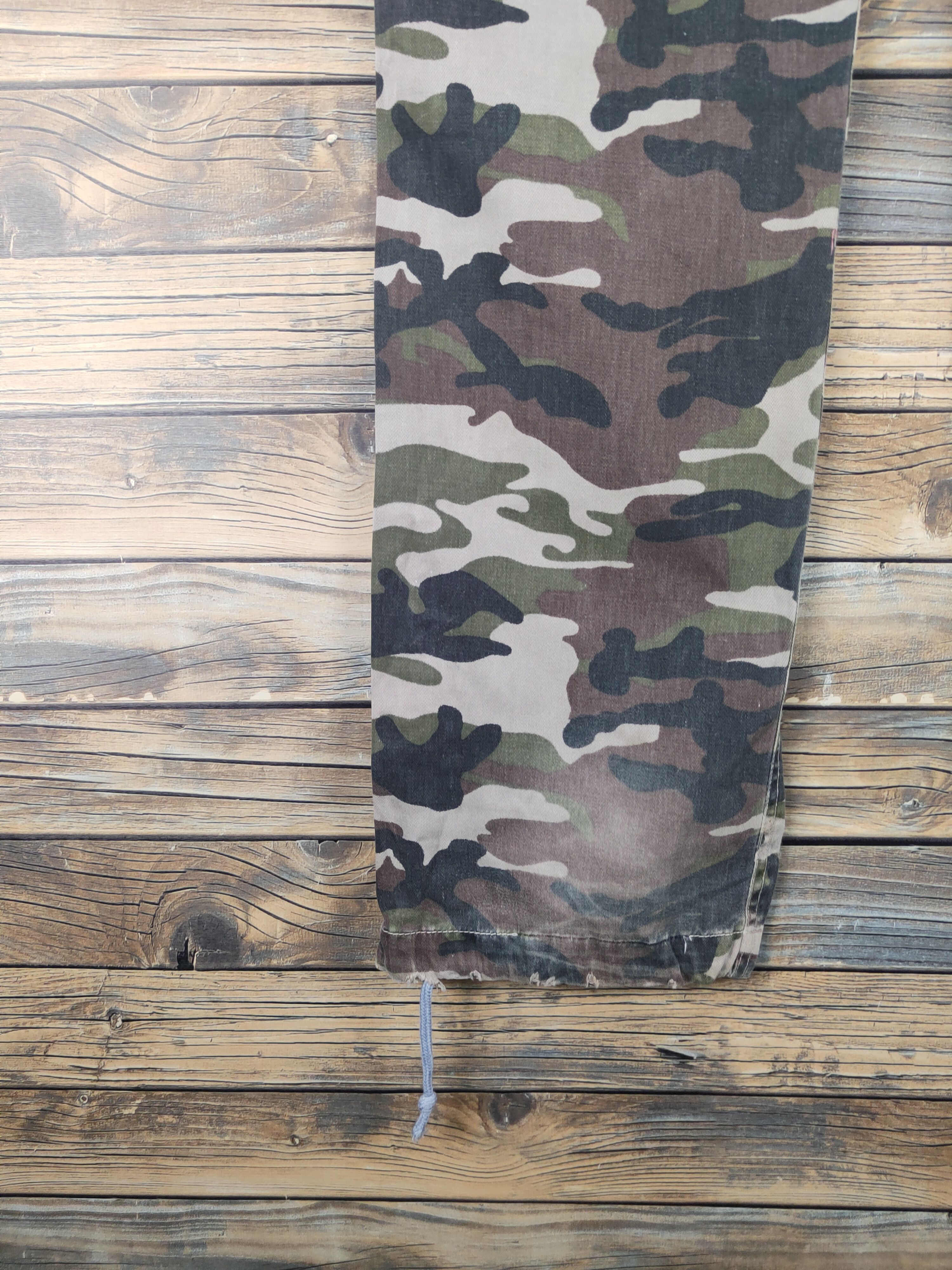 Japanese Brand DL Over Whelm Camouflage Multipocket Cargo Pants #46-002 Size US 32 / EU 48 - 9 Thumbnail