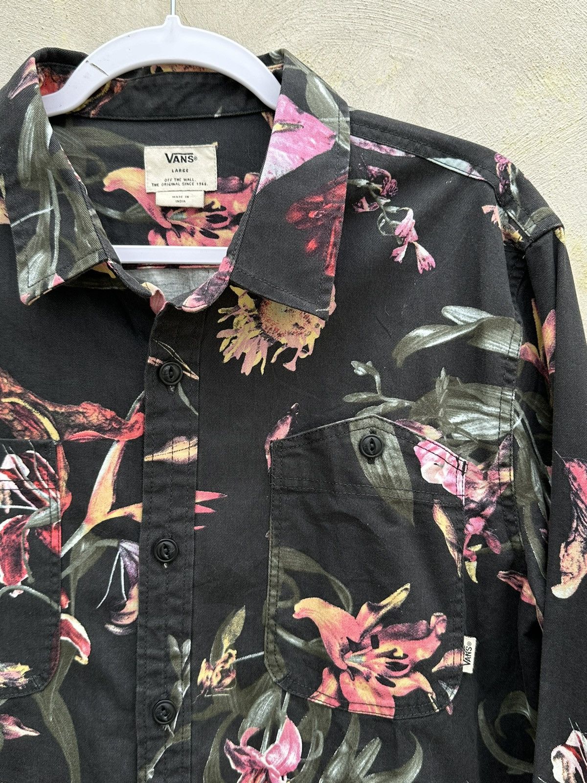 Vans VANS Floral Long Sleeve Shirt Size US L / EU 52-54 / 3 - 3 Thumbnail