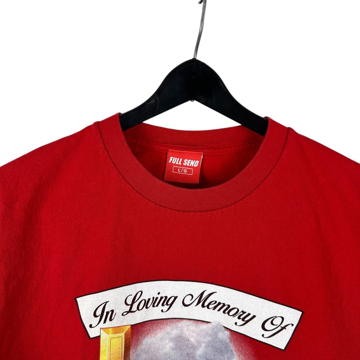 Full Send Mens Y2K Full Send Nelk Boys In Loving Memory Shirt Size US L / EU 52-54 / 3 - 3 Thumbnail