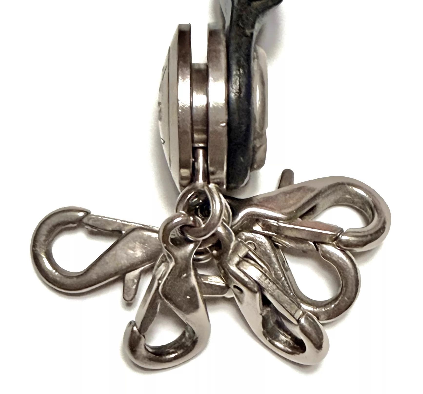Yohji Yamamoto Yohji Yamamoto Black Scandal Claw Black Leather Keychain Size ONE SIZE - 7 Thumbnail