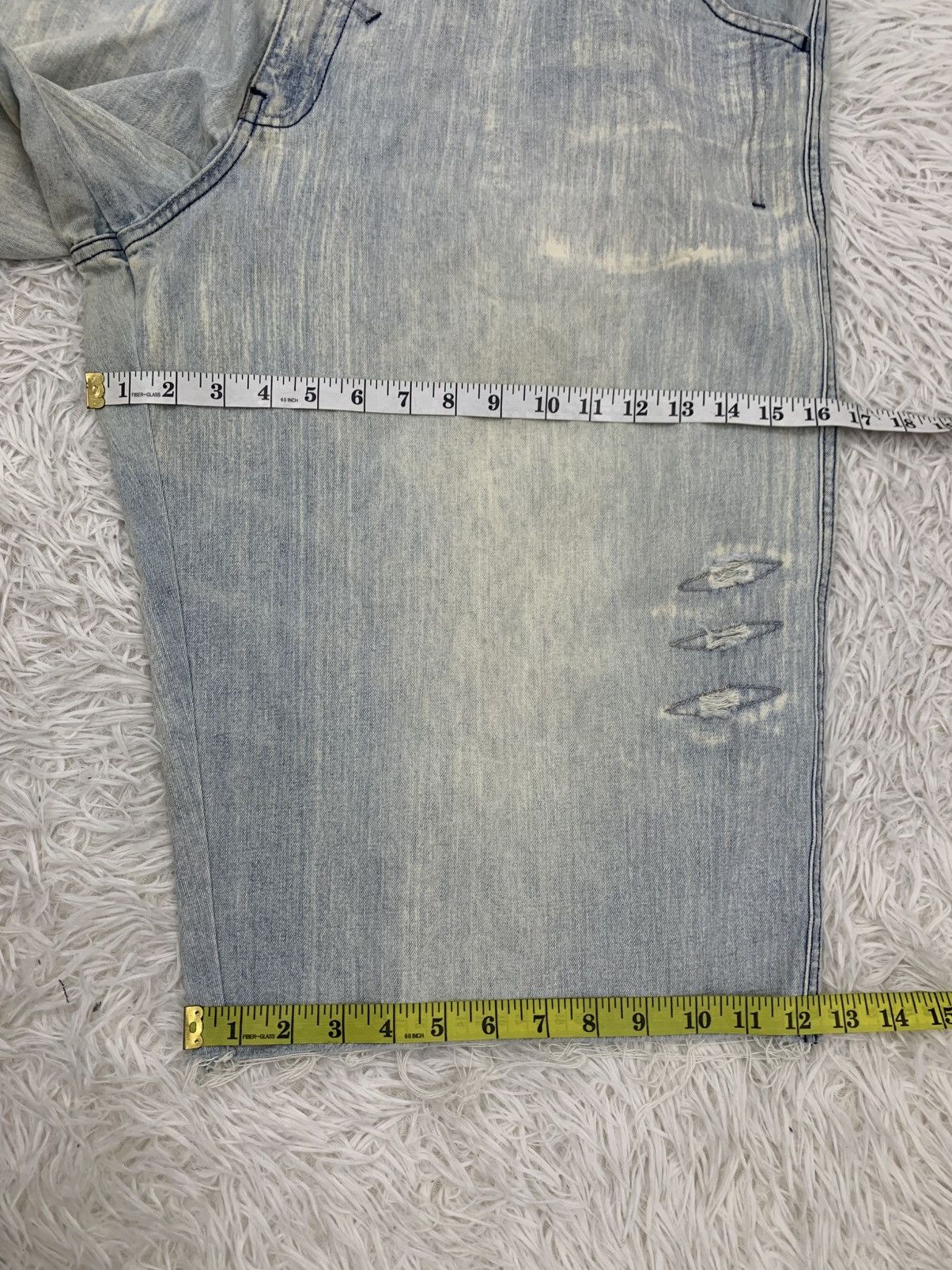 Pelle Pelle Pelle Pelle Marc Buchanan Denim Short Pant Size US 41 - 15 Thumbnail