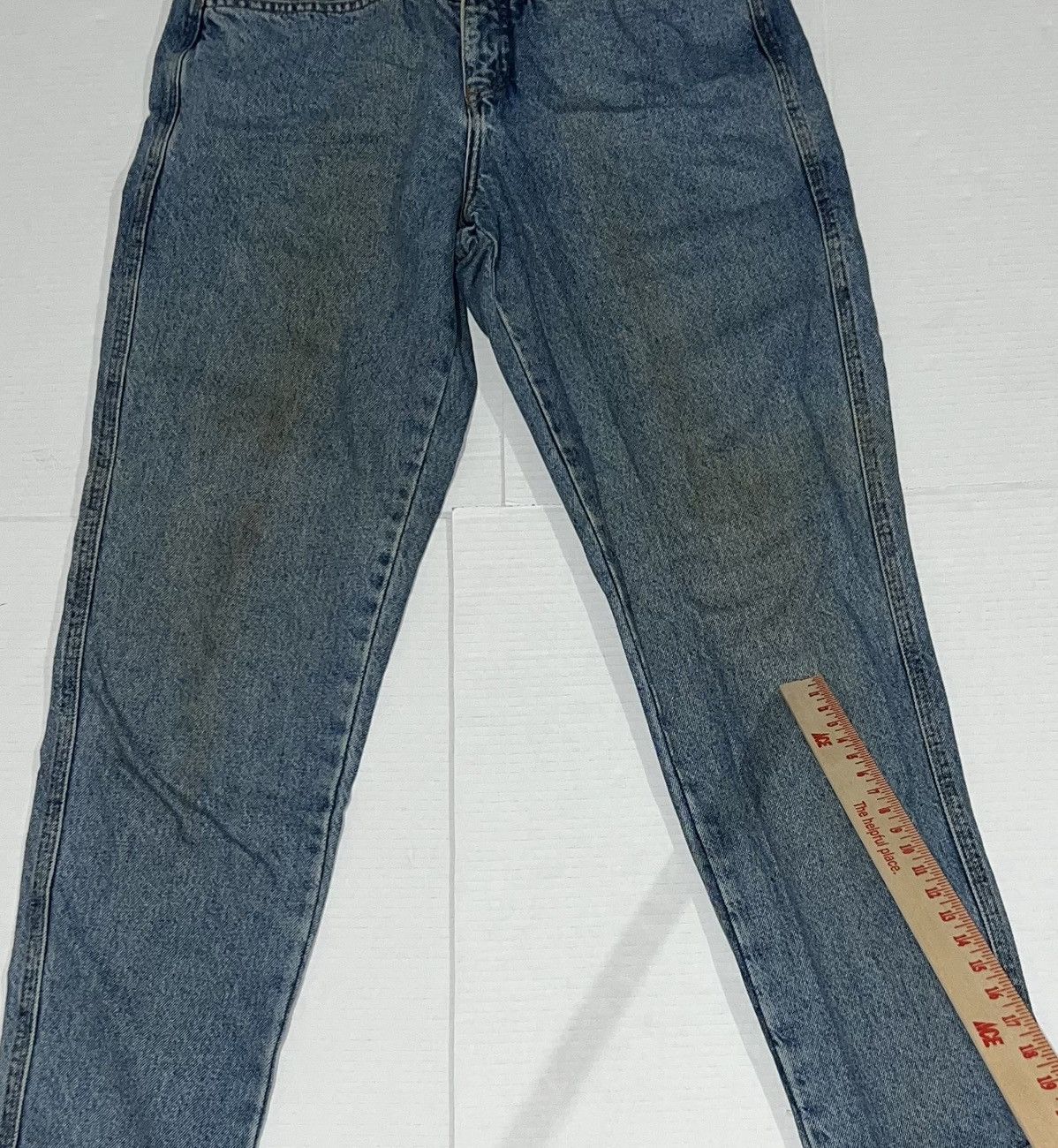 Marithe + Francois Girbaud Vintage Marithe Francois Girbaud High Rise Jeans 11/12 90s Size 31" - 11 Thumbnail