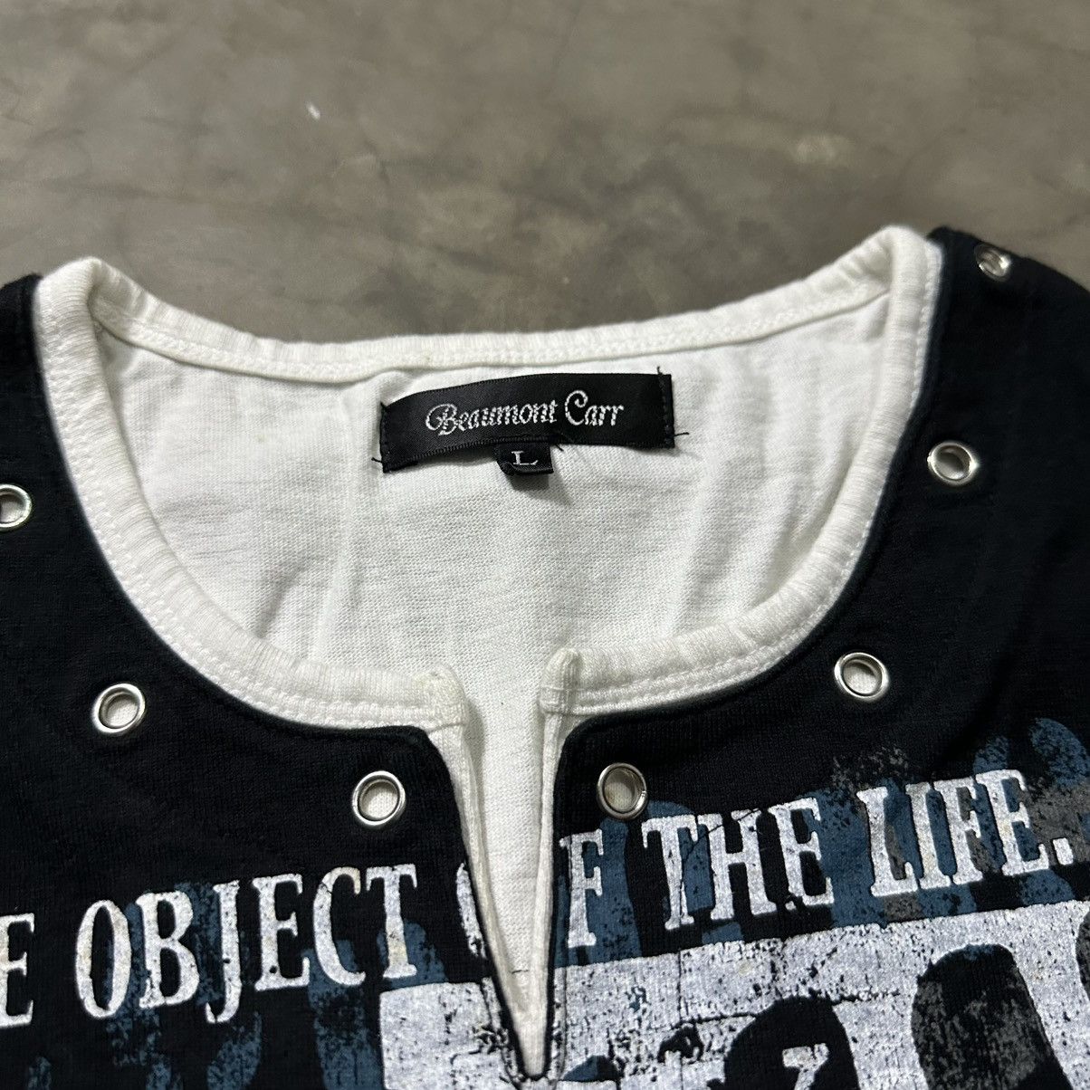 Japanese Brand JAPANESE BEAUMONT CARR POEM TANKTOP TSHIRT BONDAG PUNK STYLE Size US L / EU 52-54 / 3 - 5 Thumbnail
