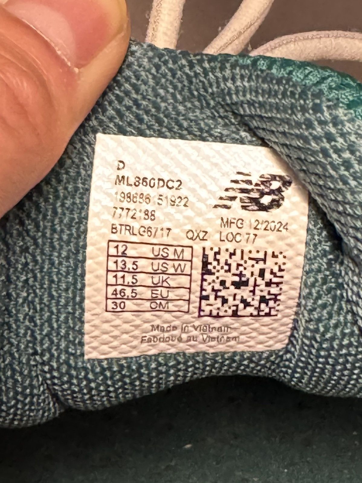 Aime Leon Dore × New Balance 860v2 White Green Size US 12 / EU 45 - 8 Thumbnail