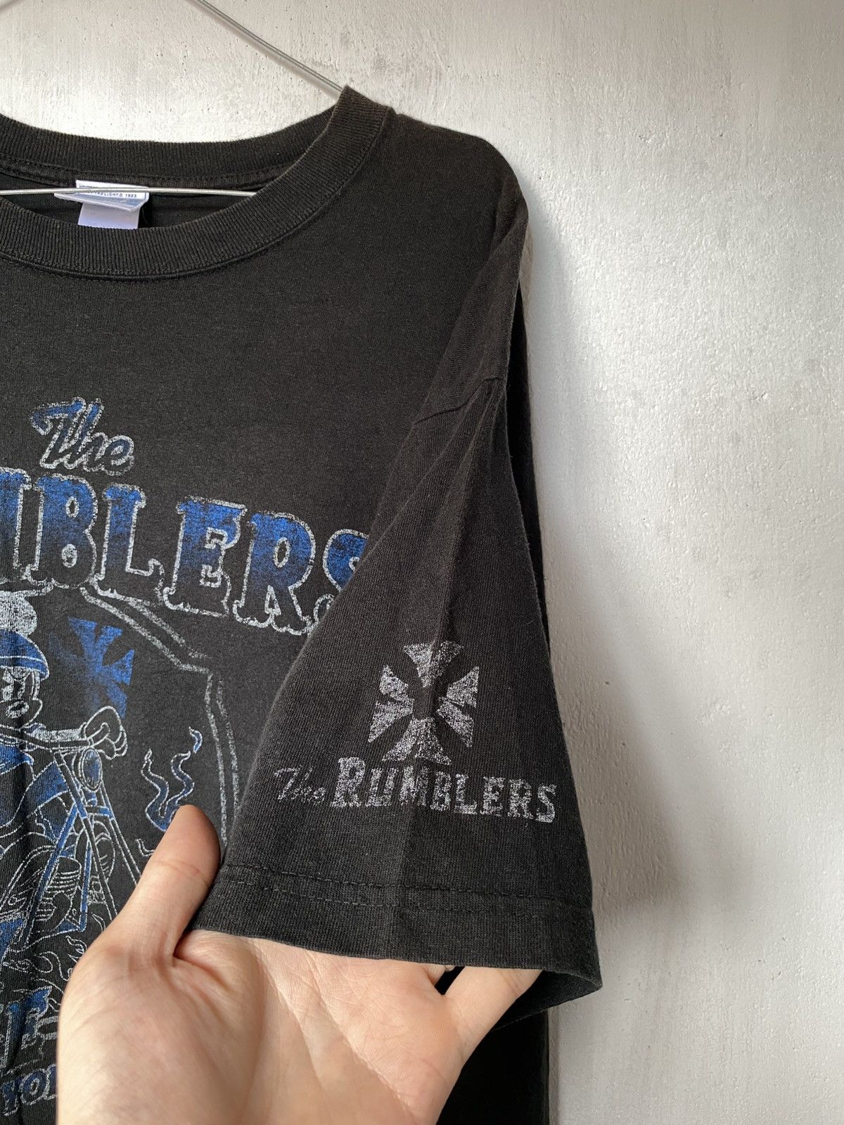Beauty Beast × If Six Was Nine × Japanese Brand Mickey Mouse The Rumblers Harley Tshirt Size US L / EU 52-54 / 3 - 4 Thumbnail