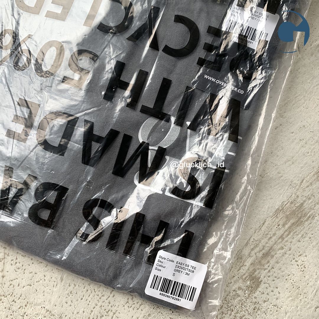 Other OVER OVER, Feeling Easy Tee in Grey Size US S / EU 44-46 / 1 - 6 Thumbnail