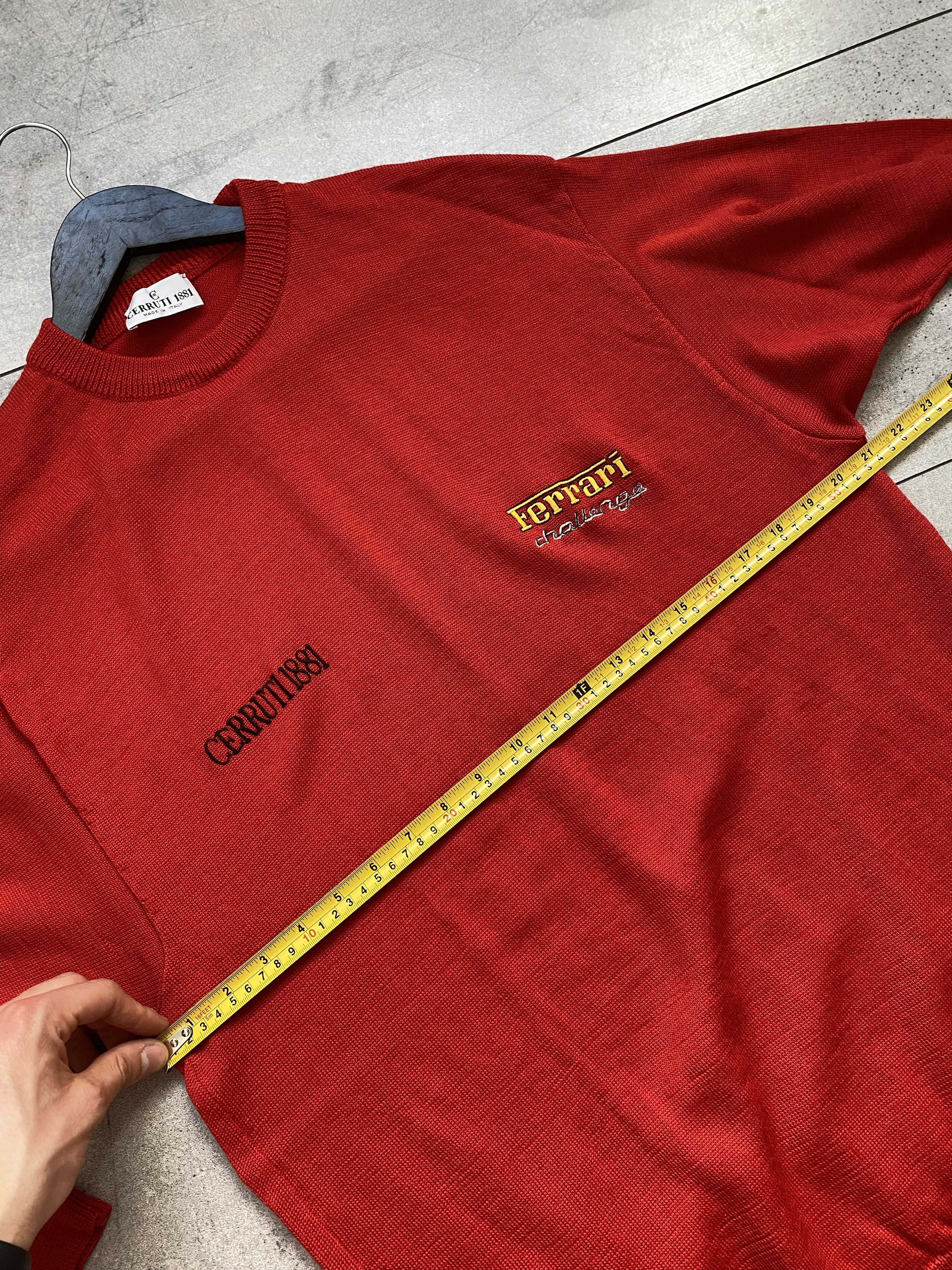 Cerruti 1881 RARE Vintage Cerruti 1881 Ferrari Racing 90s Sweater Size US XL / EU 56 / 4 - 13 Thumbnail