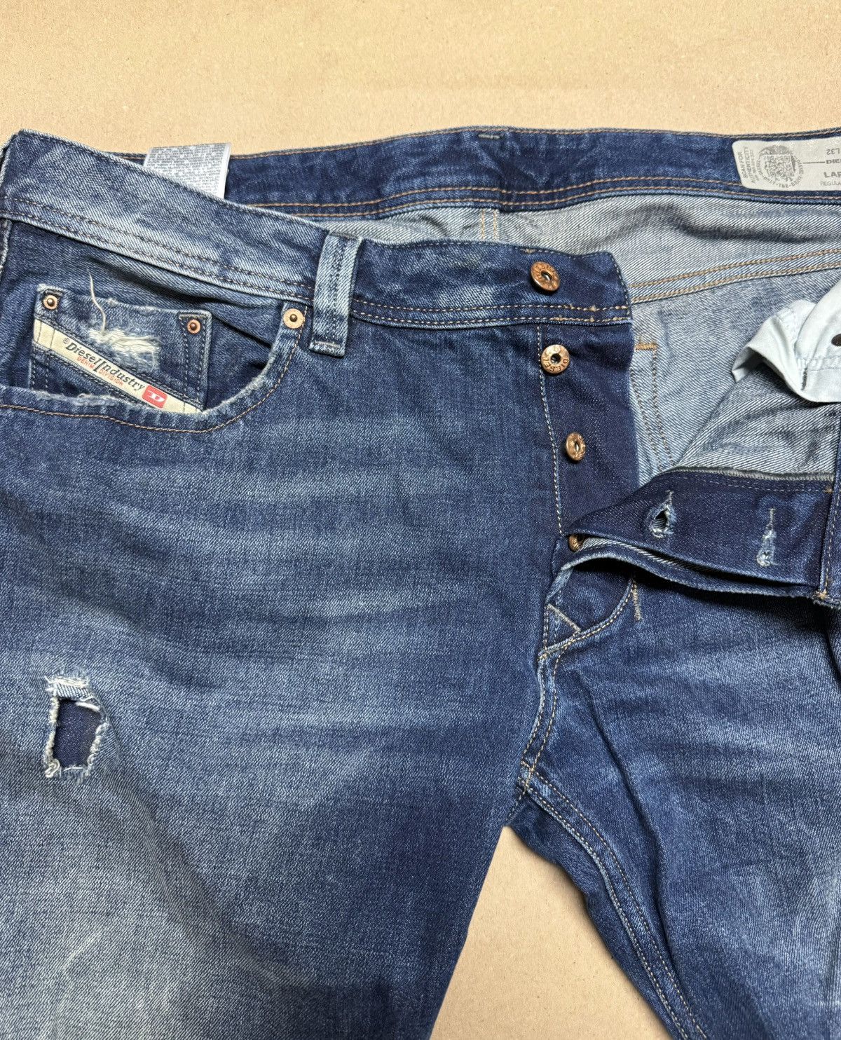 Diesel Jeans Larkee Regular Straight Vintage Men’s 38 x 32!