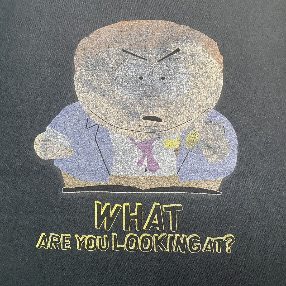 Cartoon Network Vintage South Park What Are You Looking At? T Shirt Size US M / EU 48-50 / 2 - 7 Thumbnail