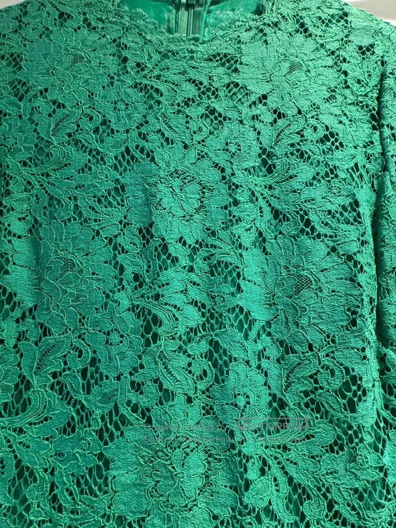 Valentino Valentino Green lace dress Size S / US 4 / IT 40 - 2 Thumbnail