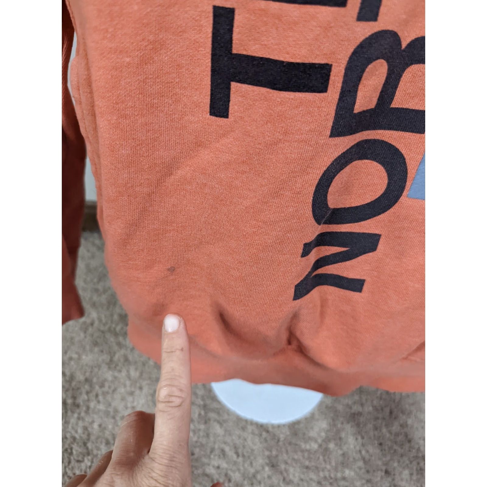 The North Face The North Face Orange Hoodie Sweatshirt Men S - Size Small Lob? Size US S / EU 44-46 / 1 - 5 Thumbnail
