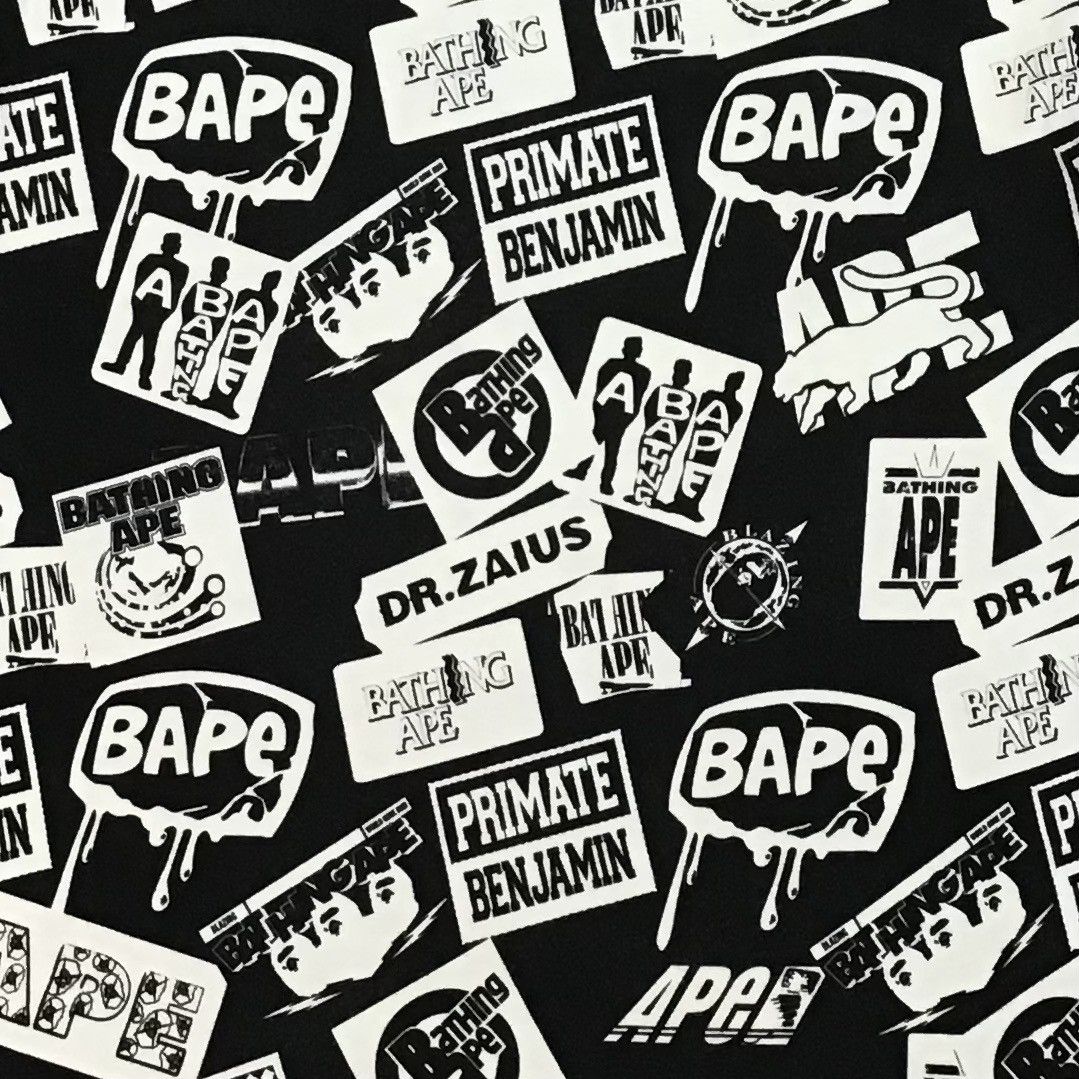 Bape × Nigo BAPE MIX LOGO T-shirt a bathing ape NIGO Size US L / EU 52-54 / 3 - 2 Thumbnail