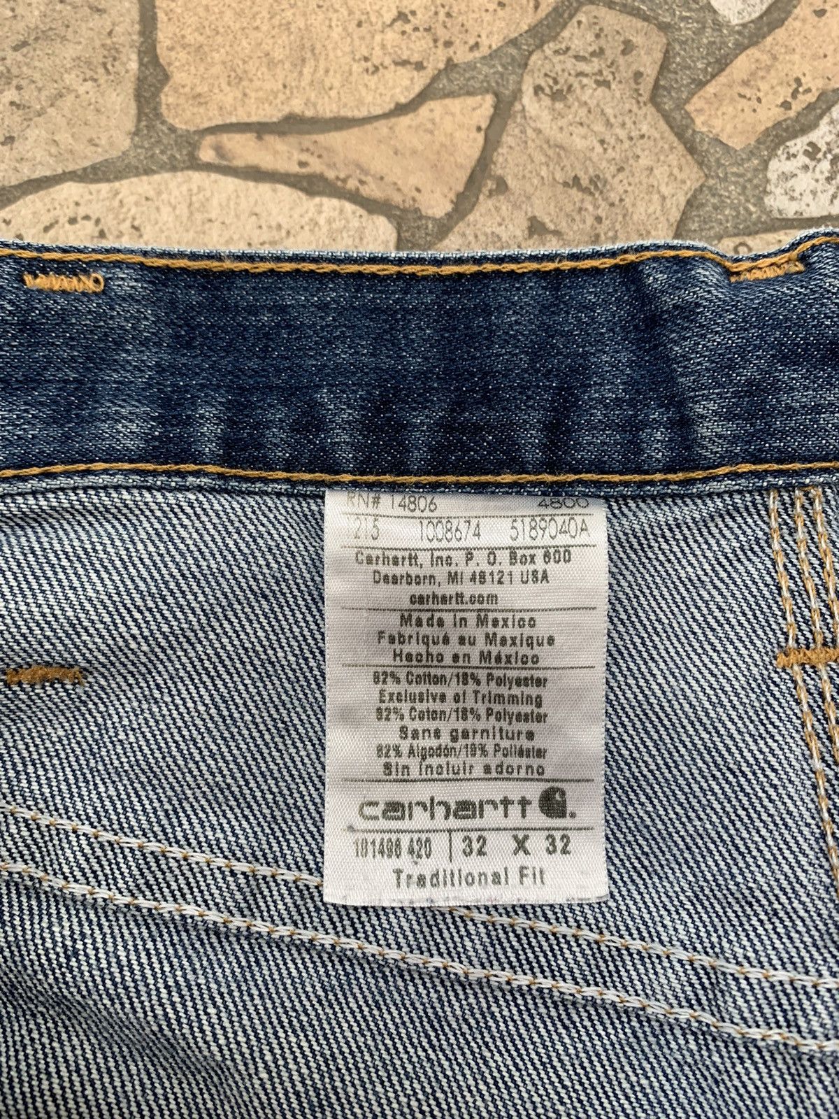 Carhartt Vintage Carhartt Denim Jeans Traditional Fit Size 32 x 32 Size US 32 / EU 48 - 14 Thumbnail