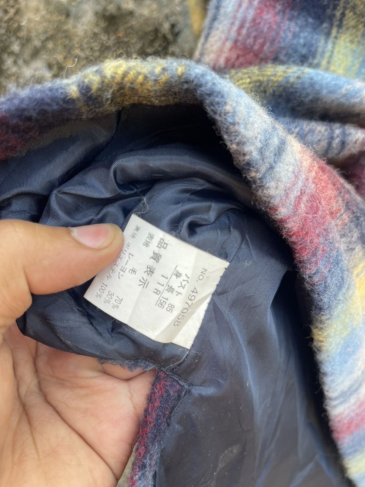 Japanese Brand JINO HOUSE “NOTEWORTHY” Vintage Plaid Jacket – Belted Back Size US M / EU 48-50 / 2 - 4 Thumbnail