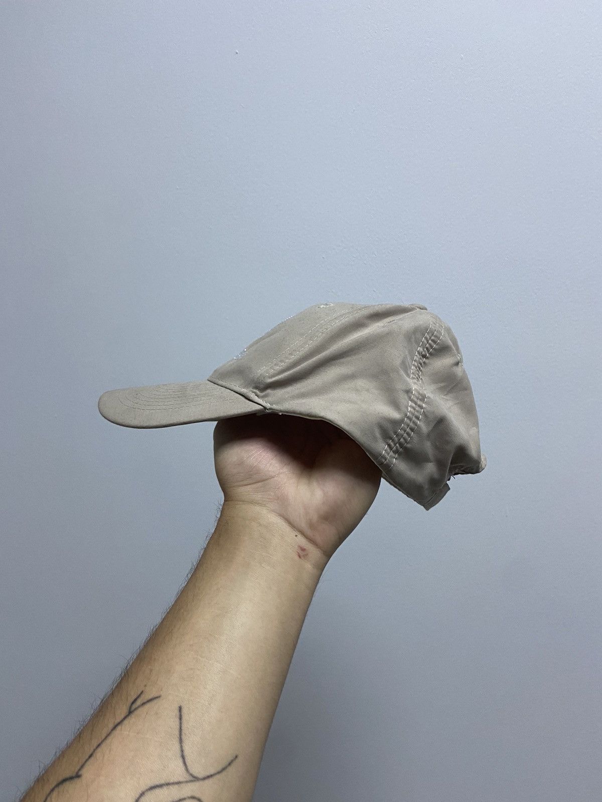 Mercedes-Benz × Vintage Mercedes Benz Cap Hat Vintage Racing Big Logo Nylon Size ONE SIZE - 3 Thumbnail