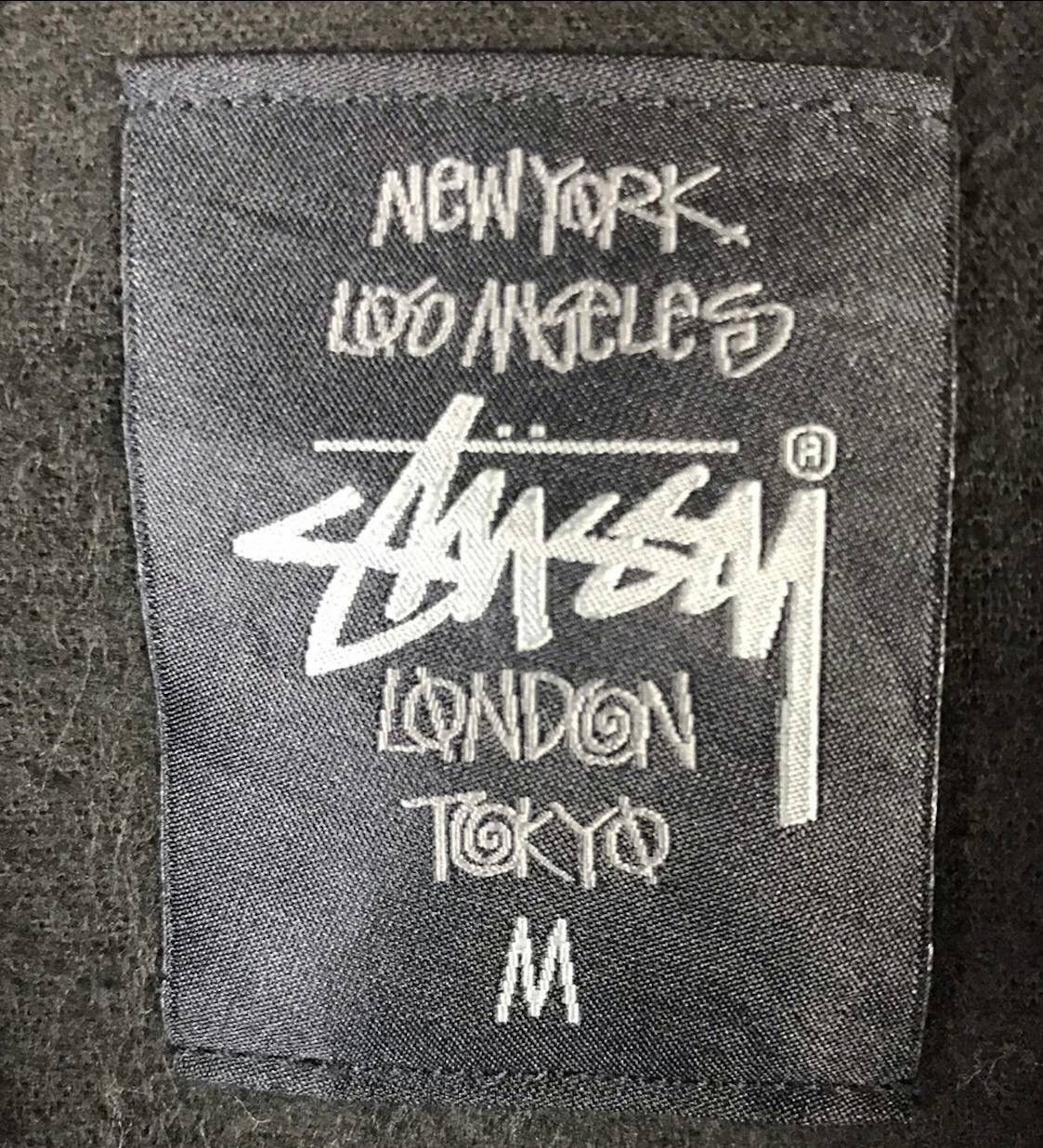 Stussy VINTAGE STUSSY WOOL DOUBLE BREASTED PEACOAT JACKET Size M / US 6-8 / IT 42-44 - 3 Thumbnail