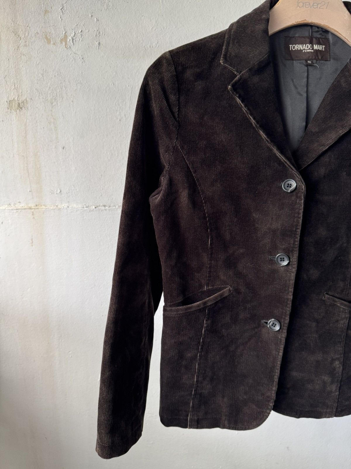 If Six Was Nine 2000s tornado mart femme japan corduroy button blazer Size US XS / EU 42 / 0 - 2 Thumbnail