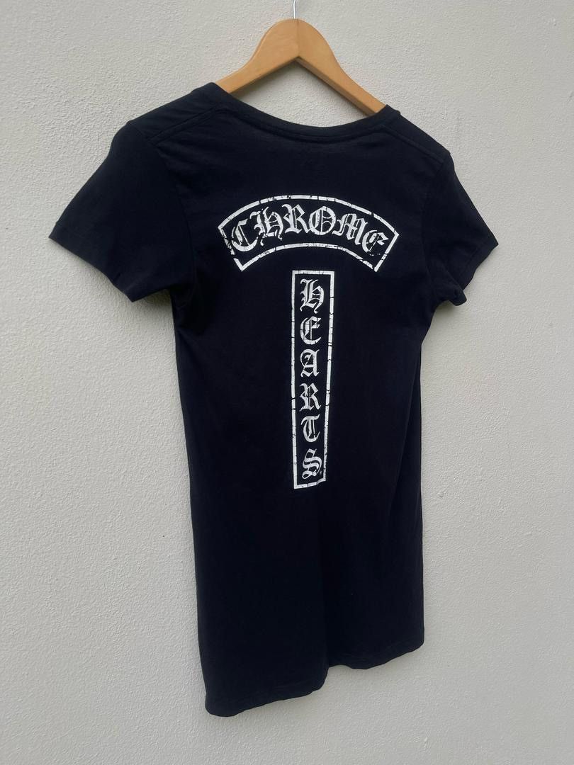 Chrome Hearts Chrome Hearts T-Bar Scroll Star Logo Tee Size US XS / EU 42 / 0 - 8 Thumbnail