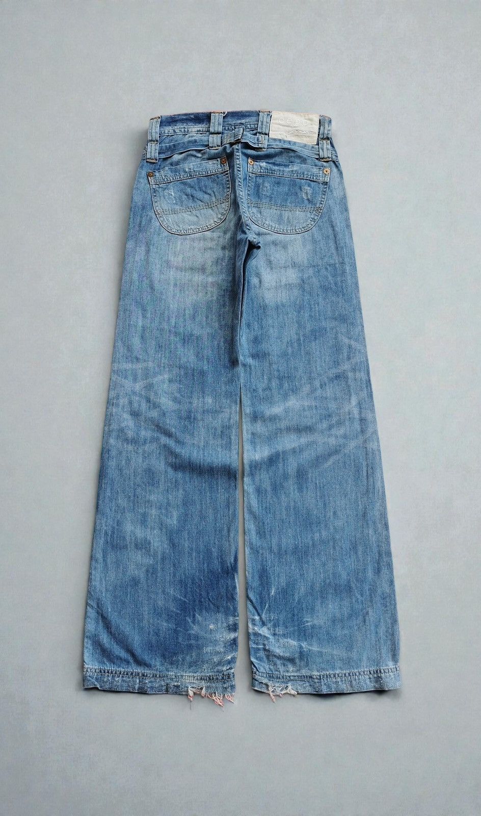 FCUK Cepo Baggy Wide Leg Carpenter Jeans STYLE FCUK Size US 27 - 2 Thumbnail