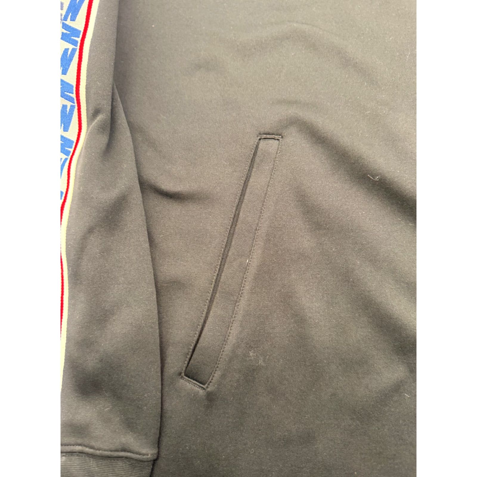 Nike Nike Track Jacket Shirt Men 2XL Black Sportswear Taped Side Stripe AJ2681-010 Size US XXL / EU 58 / 5 - 5 Thumbnail