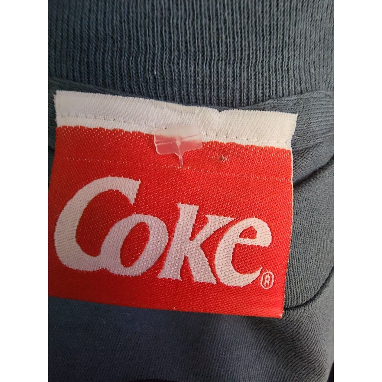 Changes VINTAGE Coca Cola T-Shirt Men 90s Cotton Short Sleeve Crew Neck Blue Graphic Pop Art Limited Edition Size US L / EU 52-54 / 3 - 5 Thumbnail