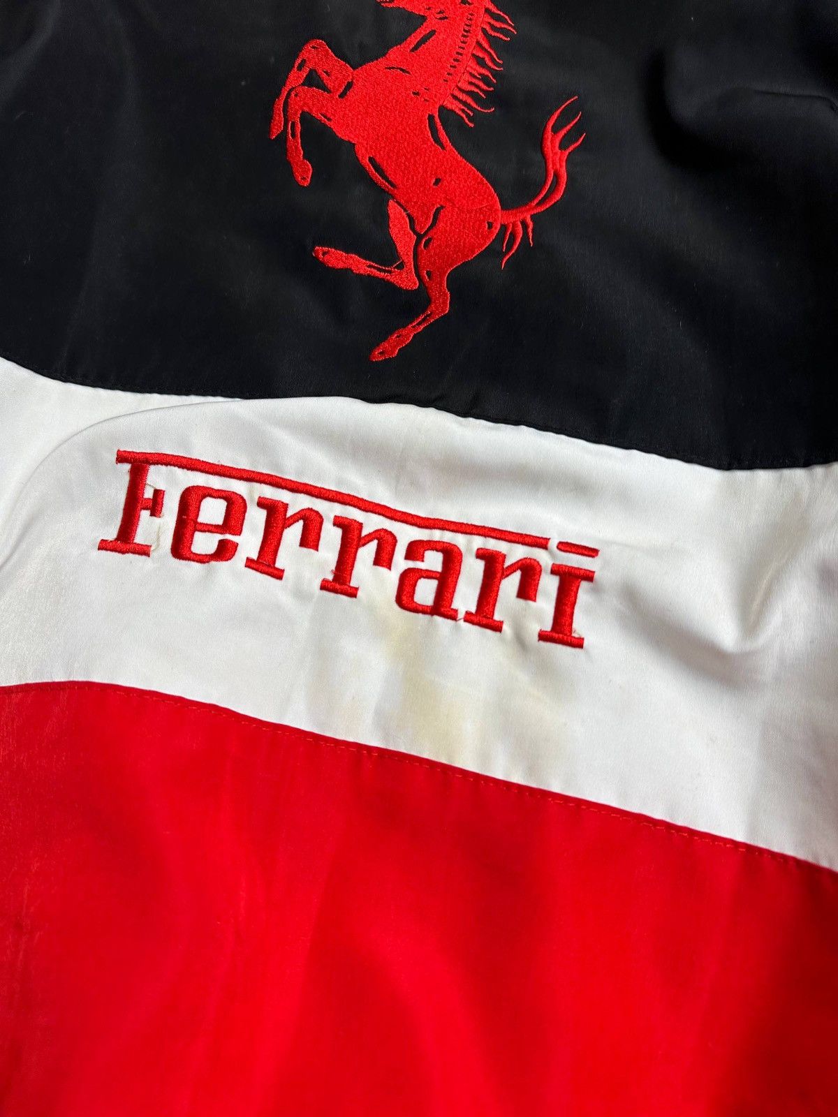 Ferrari Vintage Ferarri Scuderia F-1 Racing Bomber Jacket Rare L Size US L / EU 52-54 / 3 - 6 Thumbnail