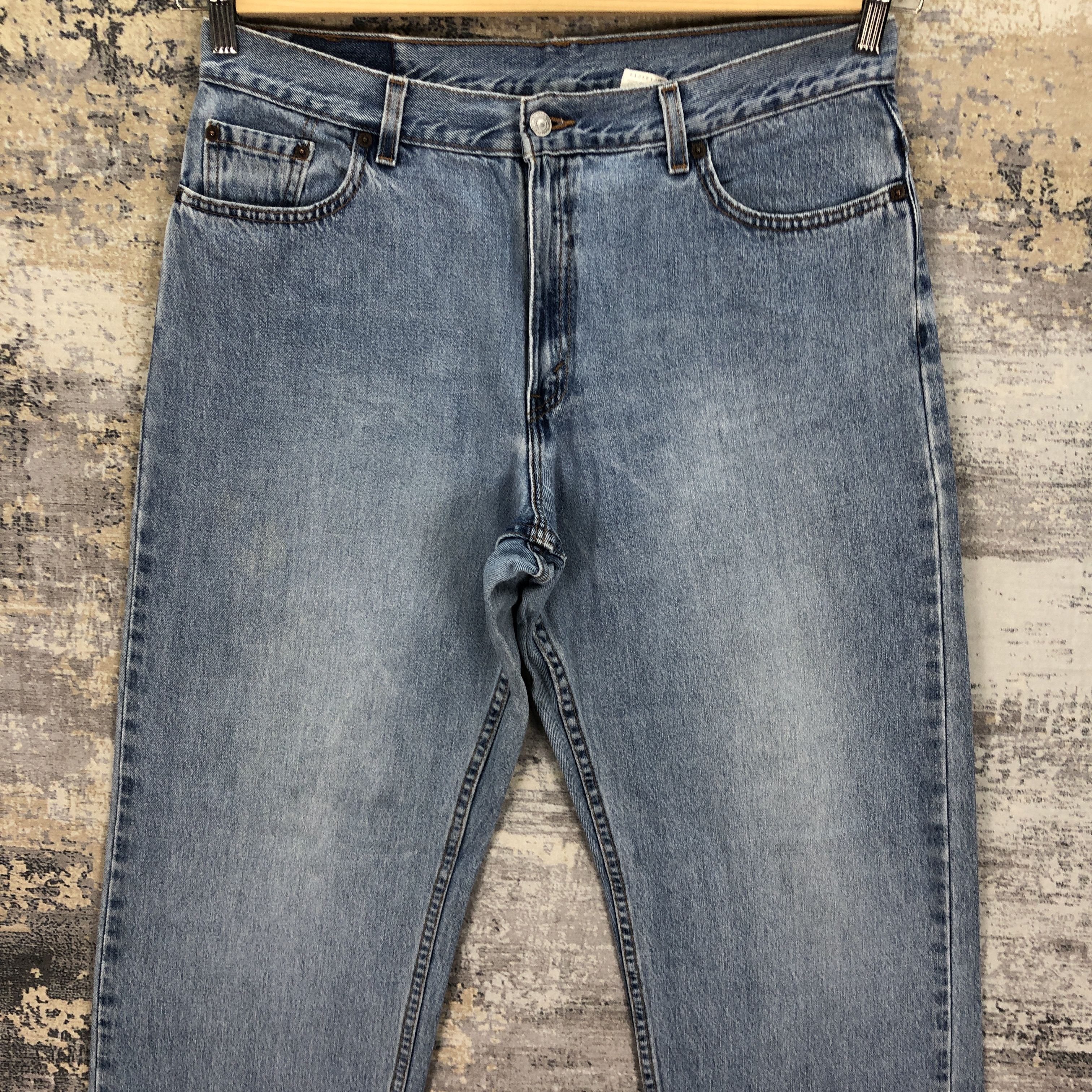 Levi's Vintage 90's Levis 577 Jeans Levi's Faded Light Wash Denim Size US 34 / EU 50 - 3 Thumbnail