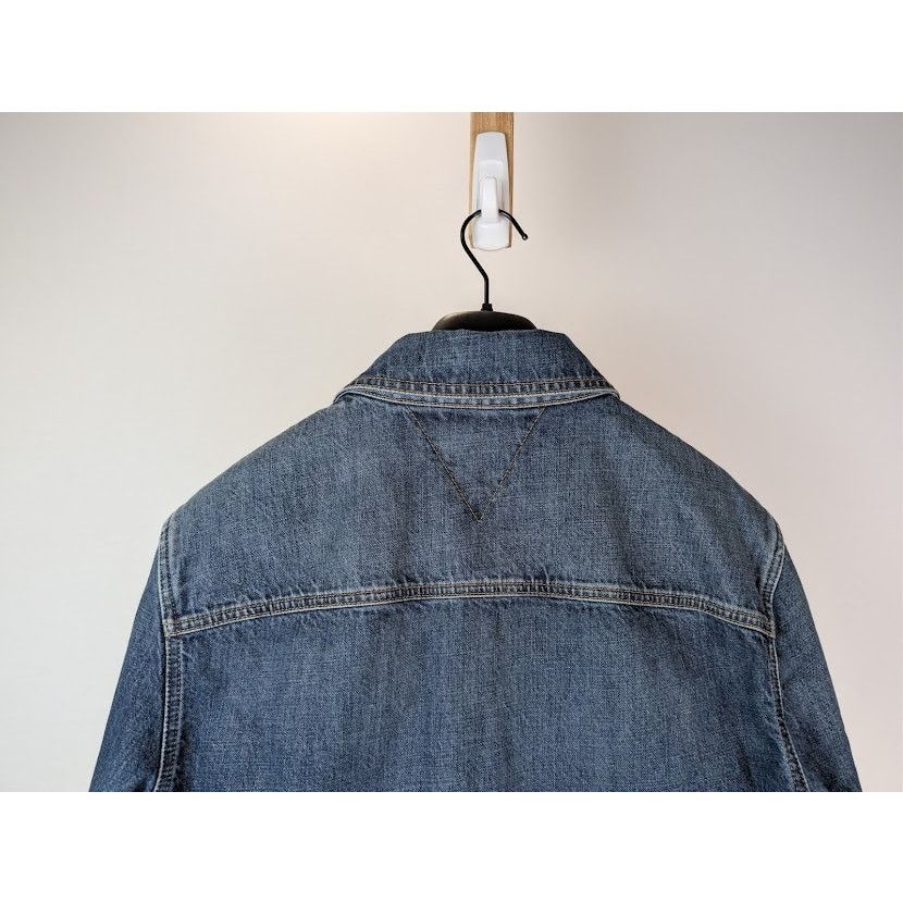 Bottega Veneta o1rshd1 Q:2 / Original Medium Wash Indigo Denim Shirt Blue Size US M / EU 48-50 / 2 - 11 Thumbnail