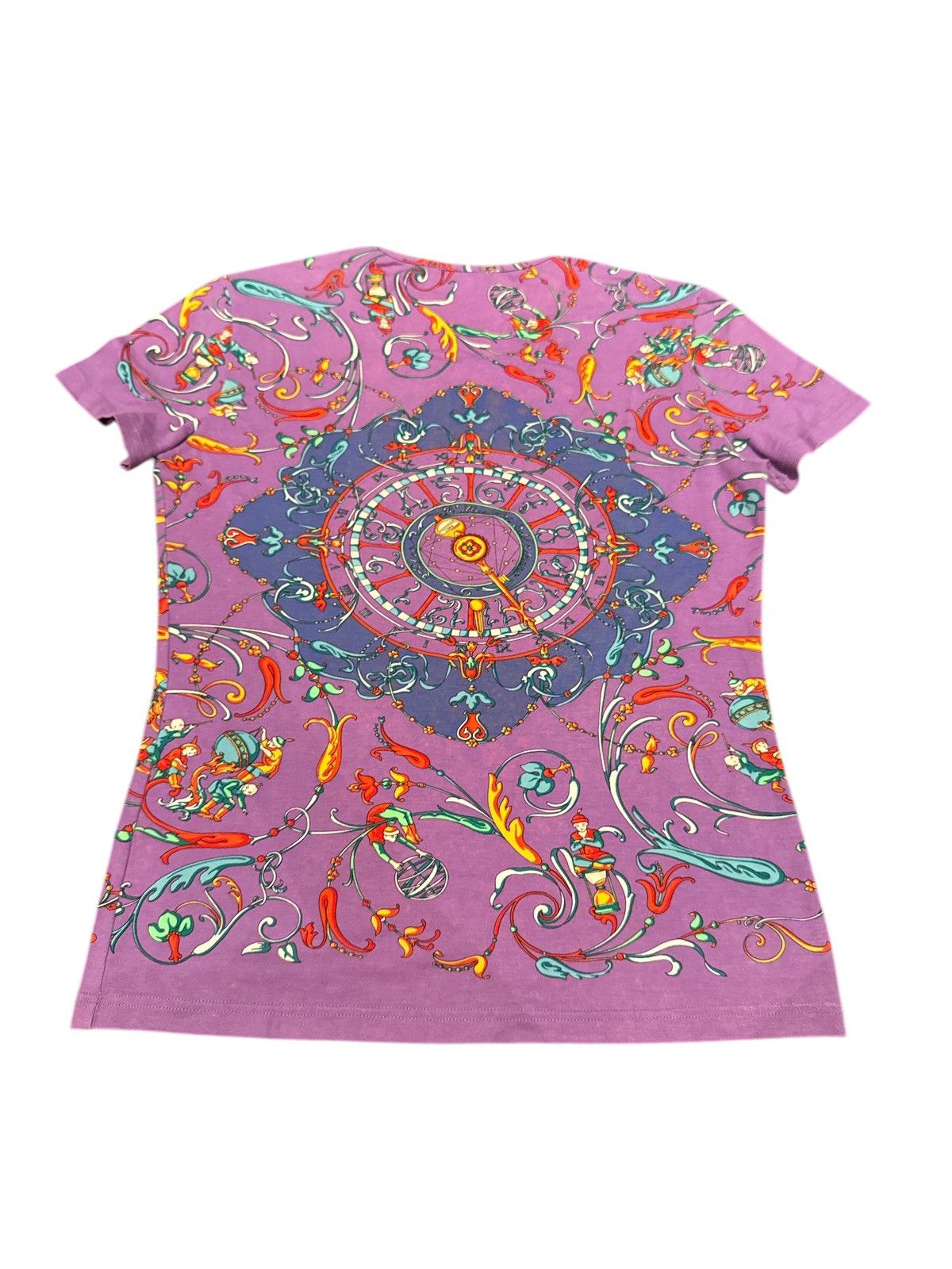 Etro × Vintage ETRO L'ILLUSIONE DEL TEMPO COTTON SHIRT TOP Size S / US 4 / IT 40 - 2 Thumbnail