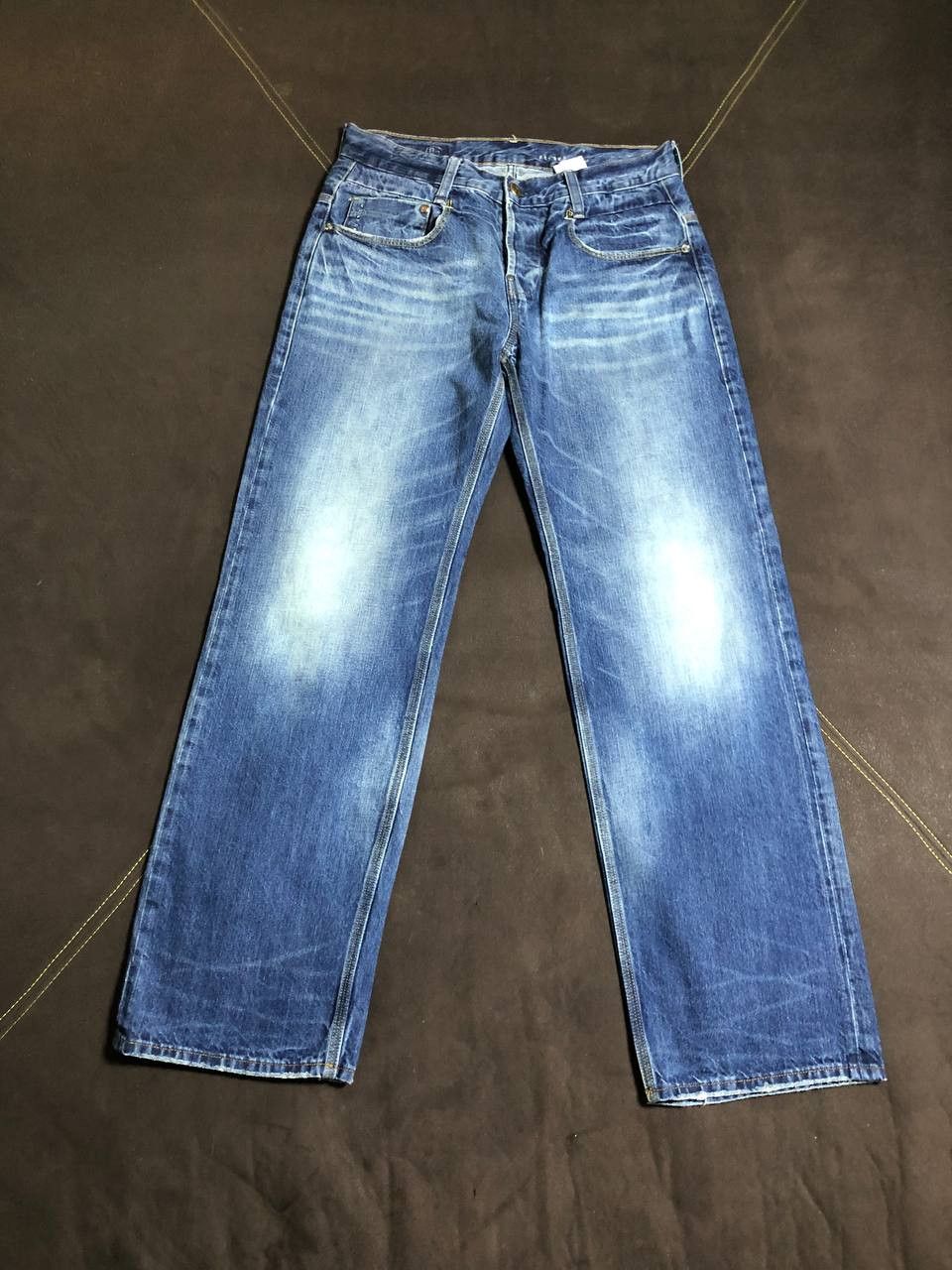 G-Star G Star Jeans Mens Blue Denim Straight Leg Size US 30 / EU 46 - 1 Thumbnail
