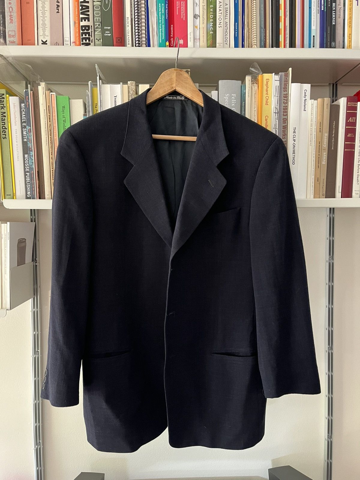 Giorgio Armani Vintage 90s Giorgio Armani Collezioni Woven Wool