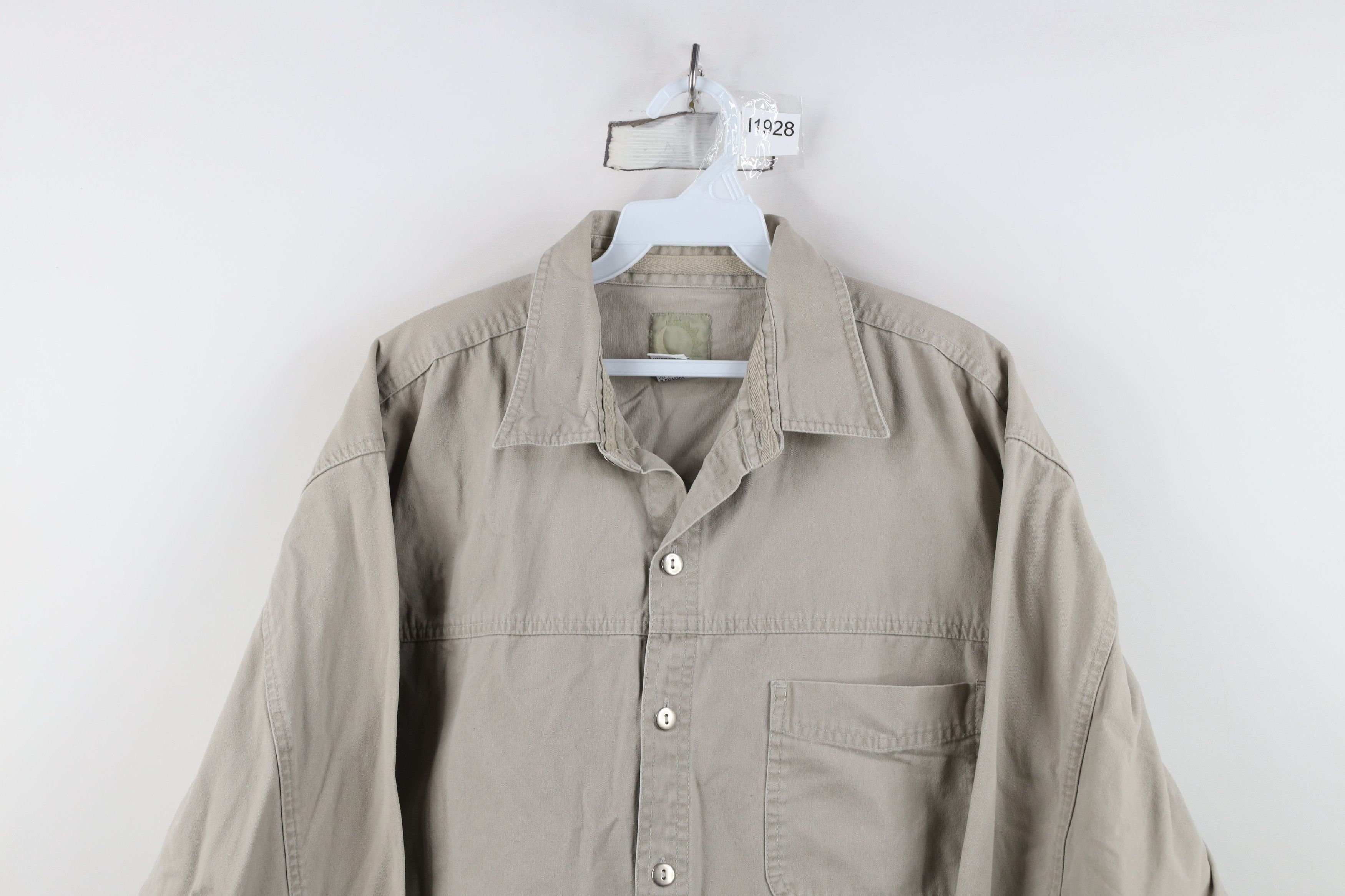 Marlboro Vintage 90s Marlboro Heavy Western Cowboy Button Shirt Gray Size US XL / EU 56 / 4 - 2 Thumbnail