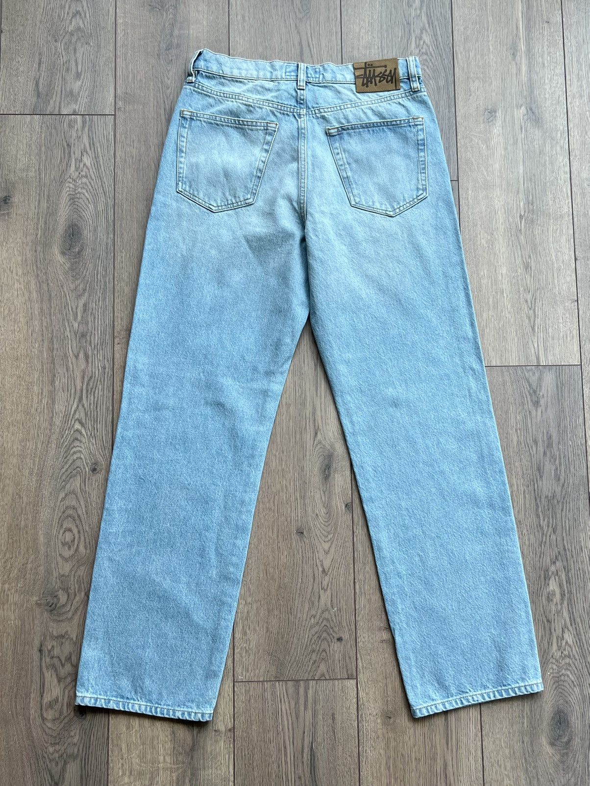 Stussy Stussy New Classic Denim Jean Light Blue 30 Size US 30 / EU 46 - 2 Thumbnail
