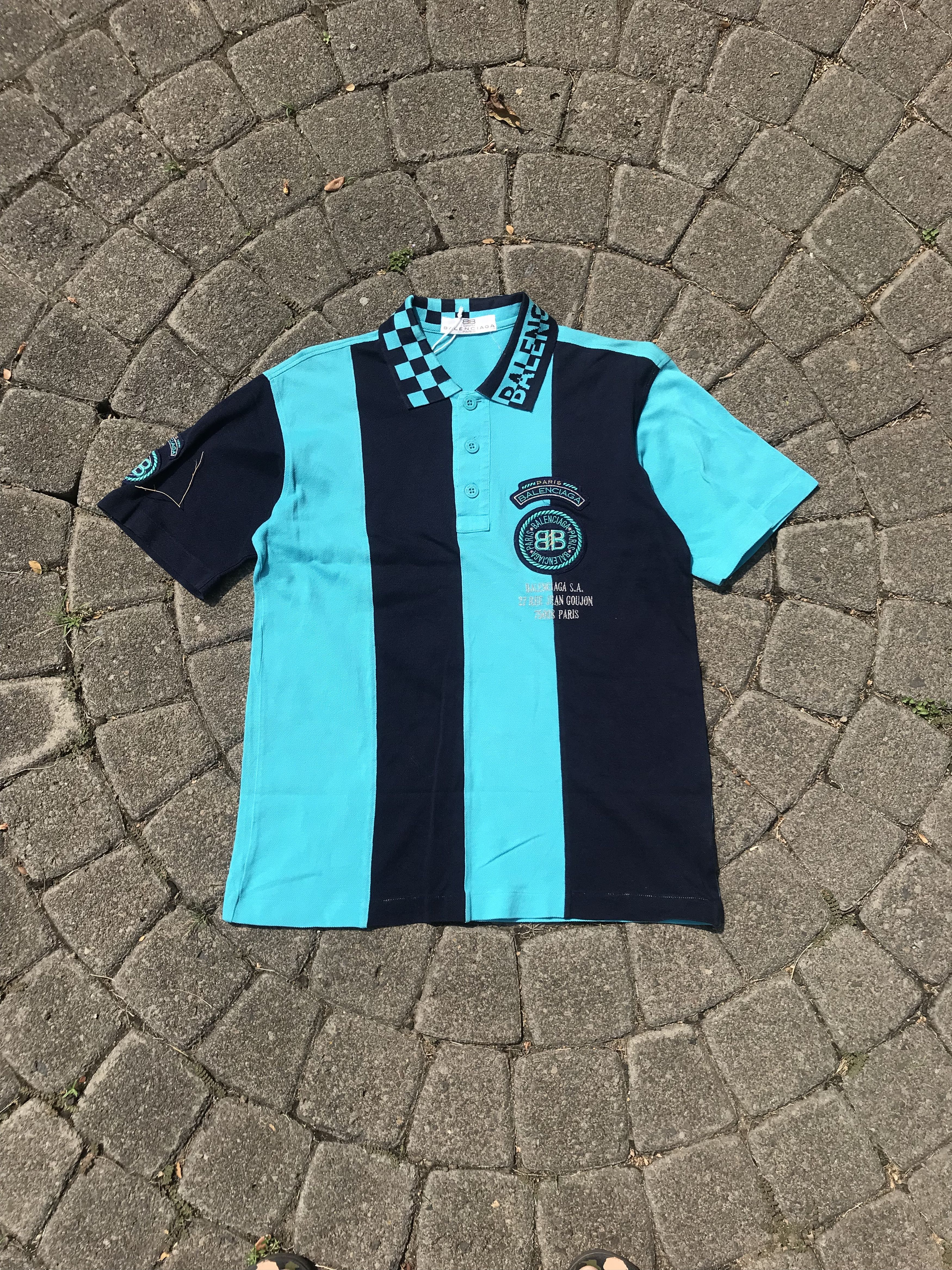 Balenciaga Vintage Balenciaga sports polo shirt Size US M / EU 48-50 / 2 - 1 Thumbnail