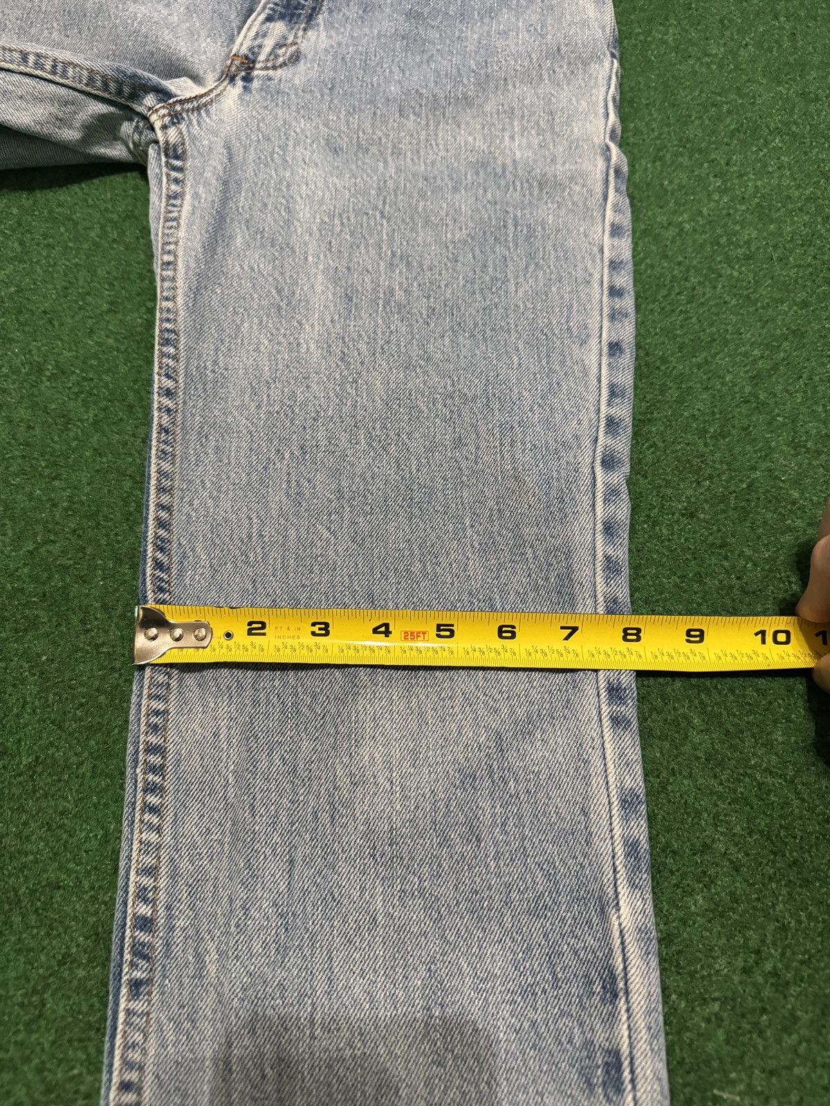 Levi's Vintage Clothing Vintage 90s Levi’s 512 Slim Fit 5 26x30 Light Wash Jeans Size 26" / US 2 / IT 38 - 9 Thumbnail