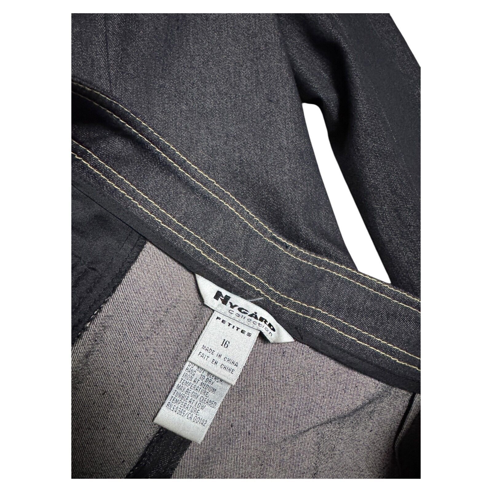 Nygard NYGARD 2-Piece Set Designer Grey Business Jacket & Pants 16P Size XXL / US 16-18 / IT 52-54 - 8 Thumbnail