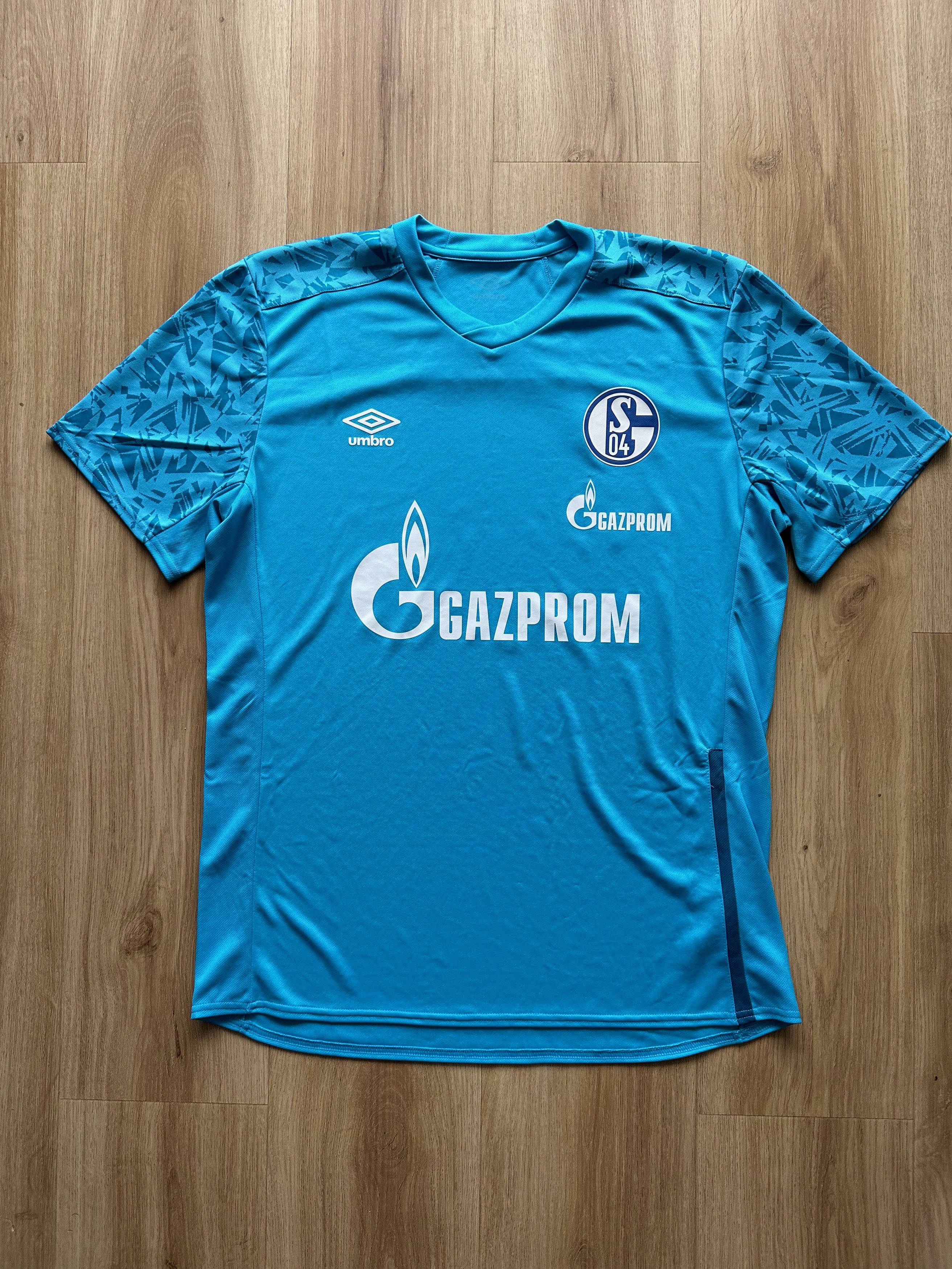 Umbro 2020 2021 Schalke 04 training Umbro jersey soccer football Size US XL / EU 56 / 4 - 1 Thumbnail