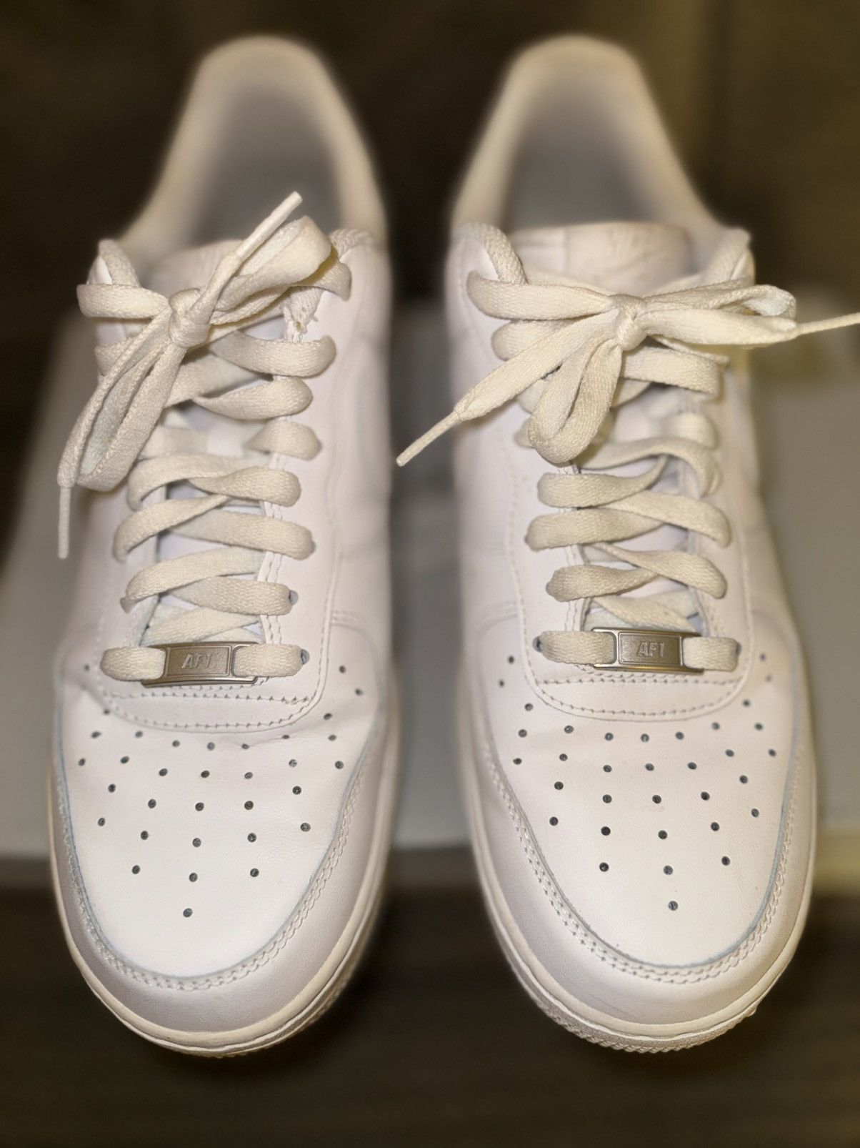 Nike Nike Air Force 1 ‘07 Low, White AF1, size 10, EXC in OG Box! Size US 10 / EU 43 - 13 Thumbnail