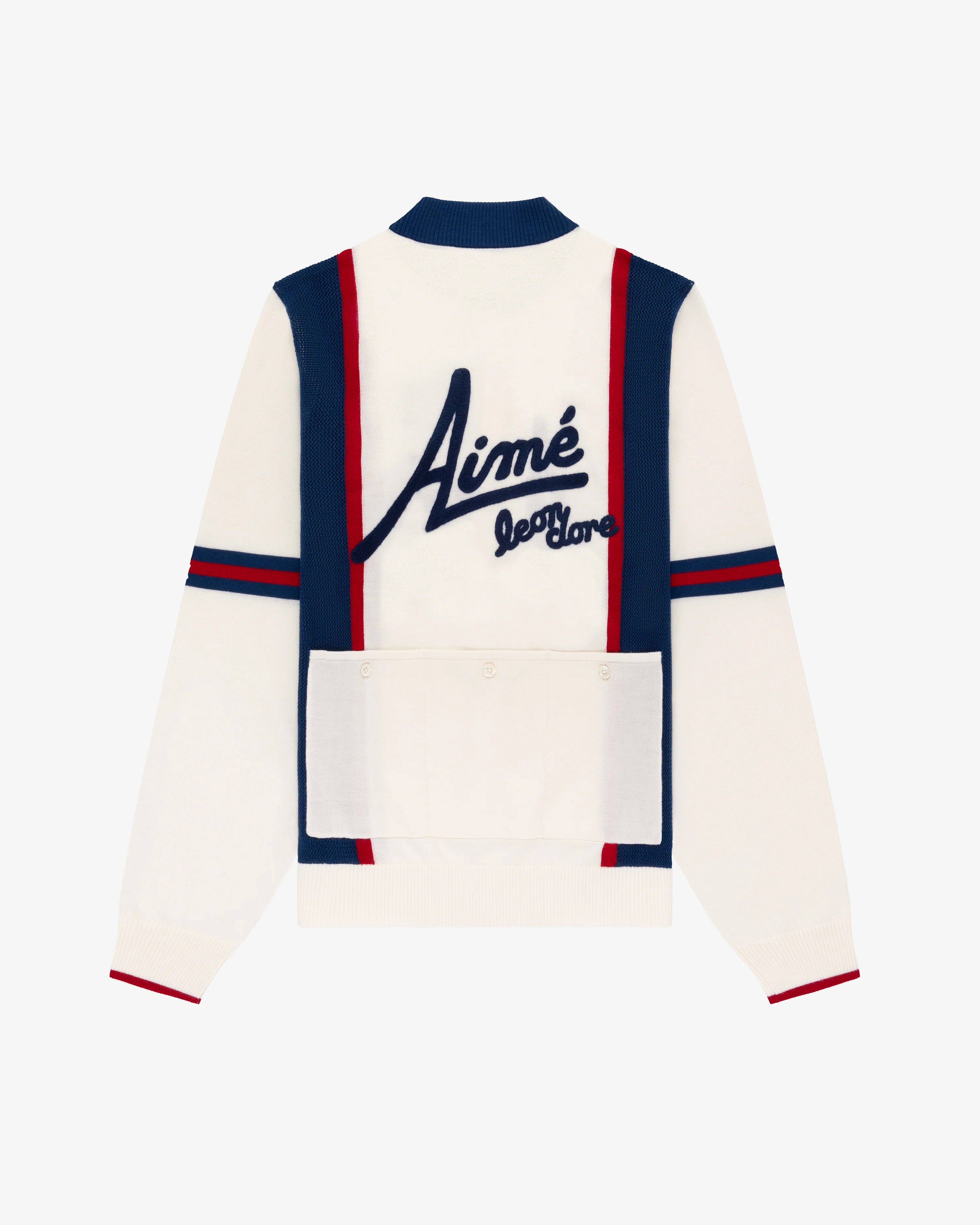 Aime Leon Dore Knit Long-Sleeve Cycling Jersey Size US XXL / EU 58 / 5 - 2 Thumbnail