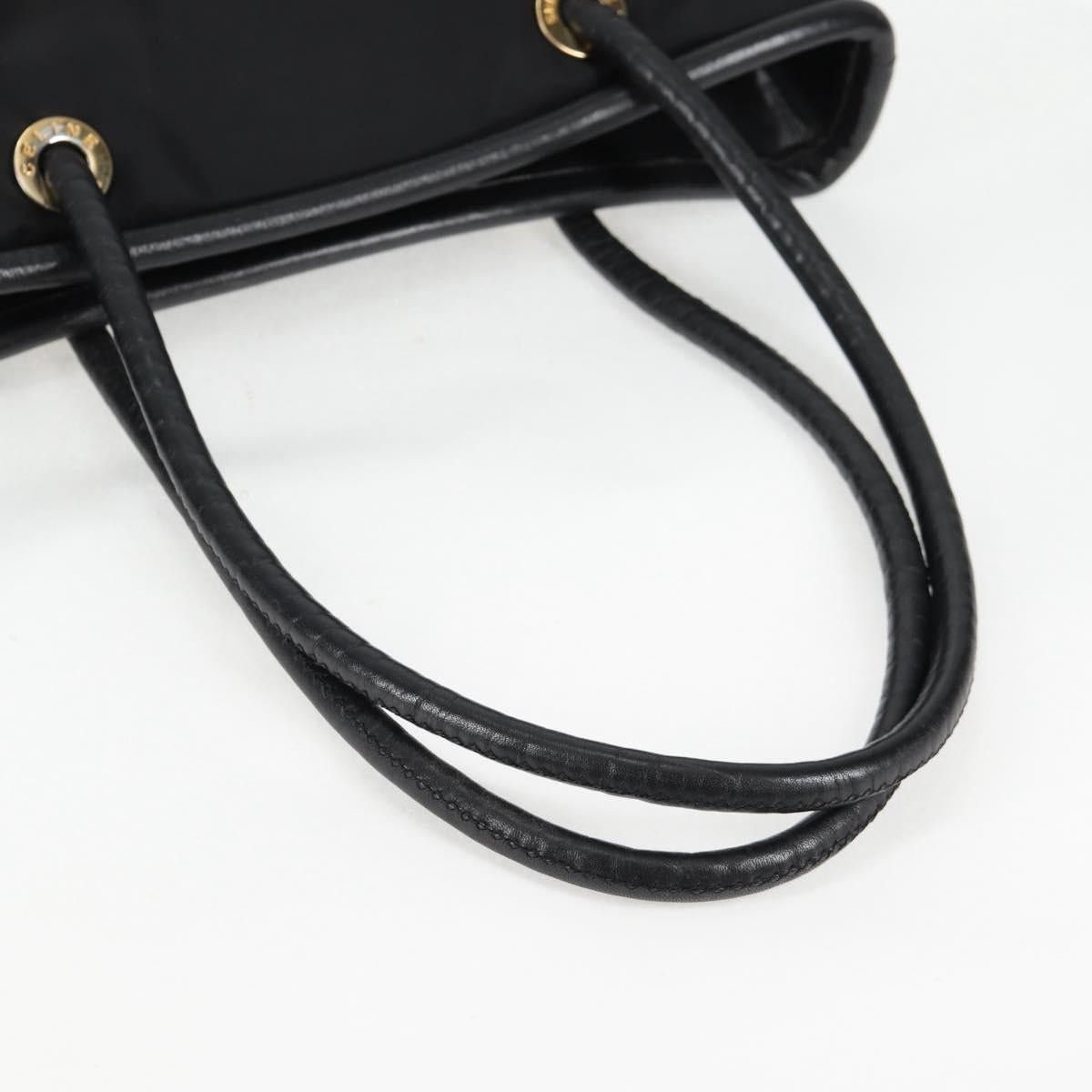 Celine CELINE Tote Bag Nylon Black Gold Size ONE SIZE - 7 Thumbnail