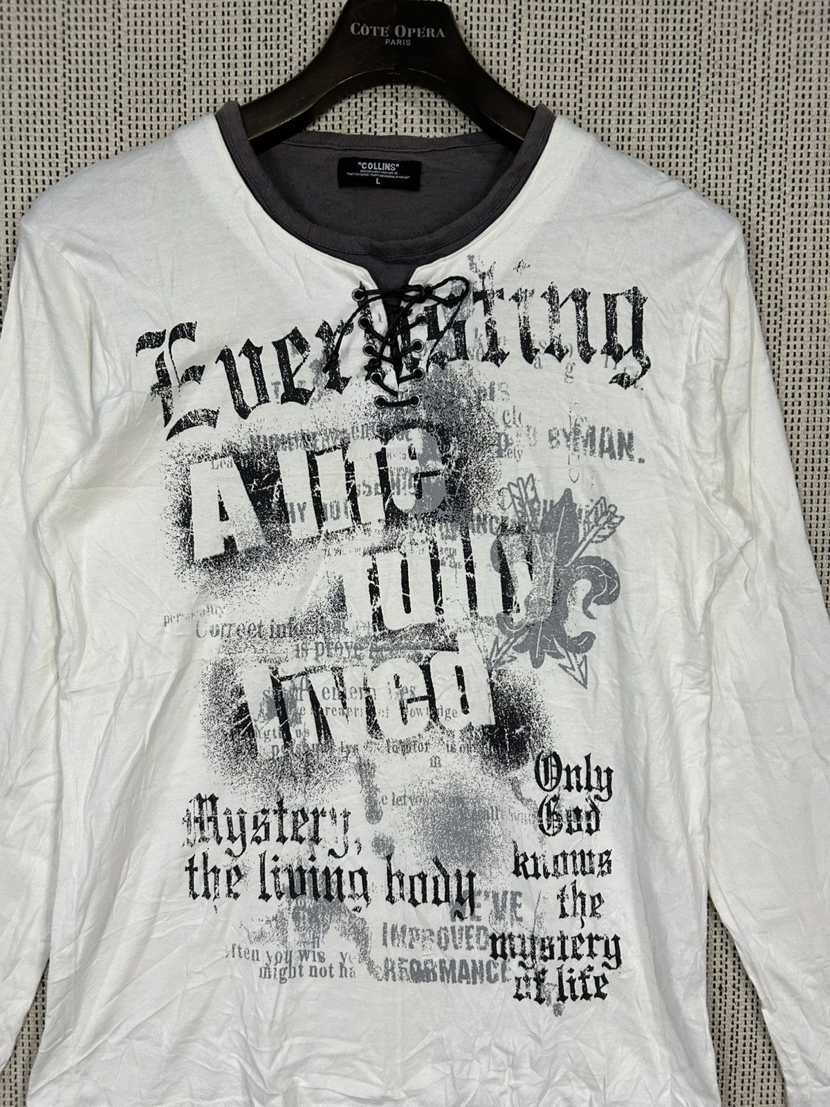 Seditionaries Vintage y2k avant grade tshirt collins street fashion size L Size US L / EU 52-54 / 3 - 4 Thumbnail