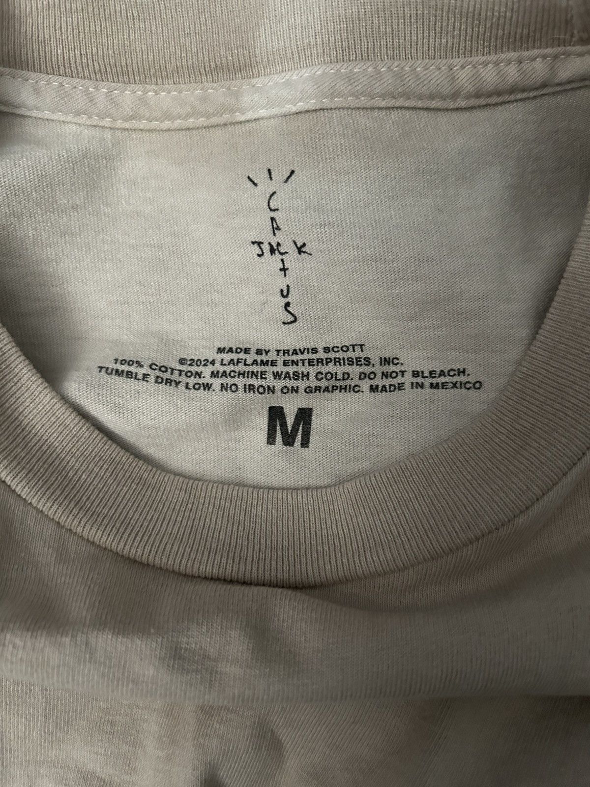 Travis Scott “Bazaar Souvenir” CactusCon 24 Tee Size US M / EU 48-50 / 2 - 3 Thumbnail