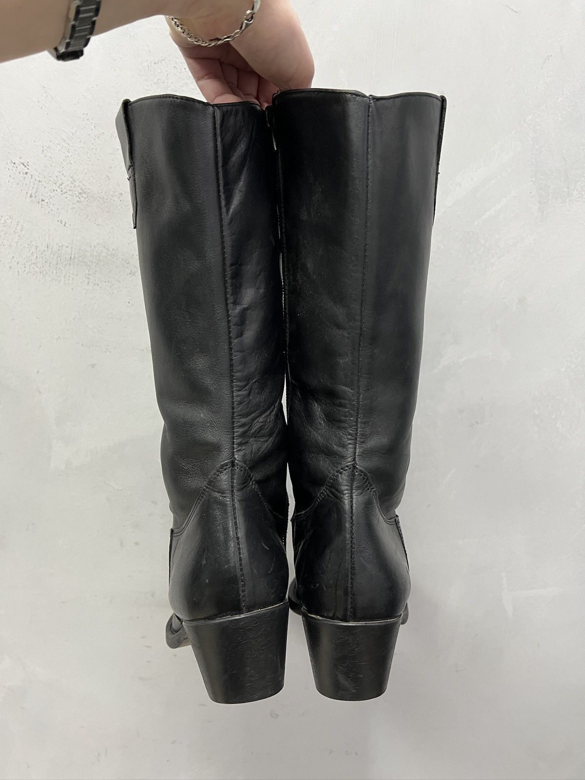 Guidi Guidi style western black leather boots opium style 90s Size US 7 / EU 40 - 6 Thumbnail