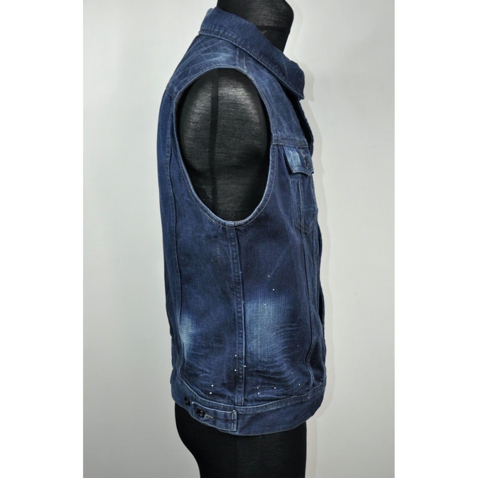 G-Star G-Star Slim Tailor S/Less Jkt Men's Denim size L Shirt Size US L / EU 52-54 / 3 - 4 Thumbnail