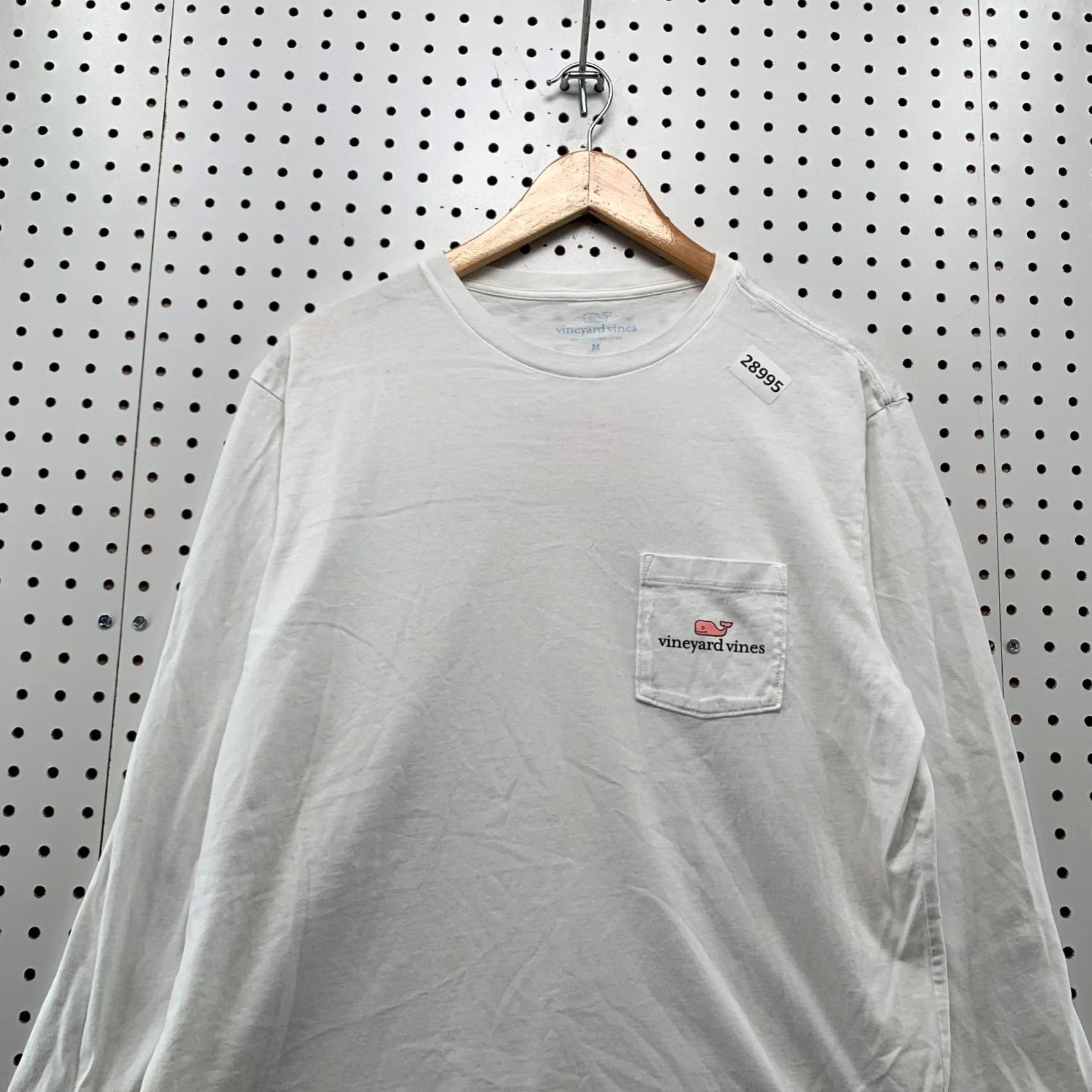 Vineyard Vines VINEYARD VINES Pocket Shirt Mens M Long Sleeve White Pink Whale Shirt Size US M / EU 48-50 / 2 - 3 Thumbnail