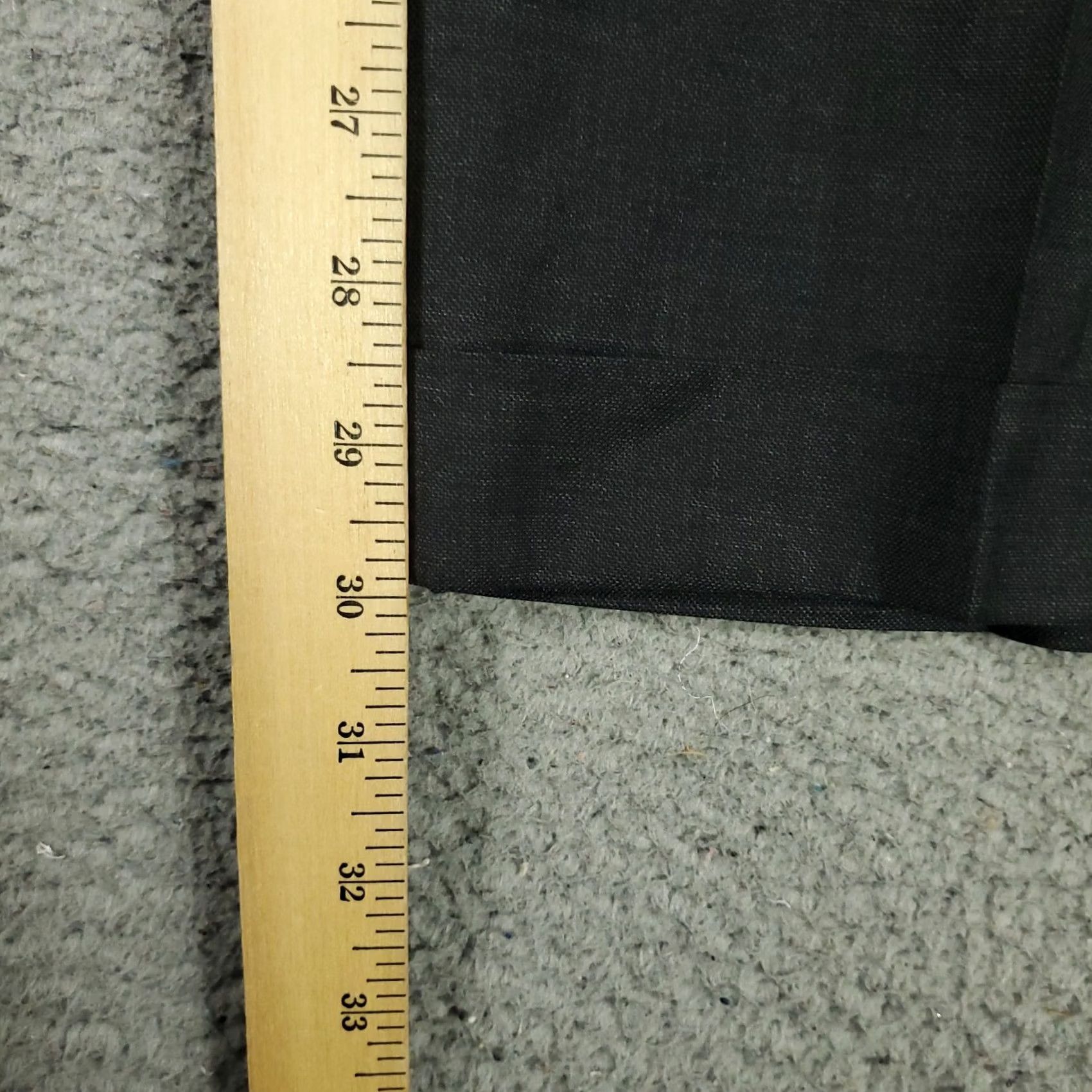 Zanella Zanella Pants Mens 42x30 Gray Devon Wool Flat Front Trousers Slacks Dress Pants Regular Straight Wool 42 Gray Mens Leg Style: Straight Size US 42 / EU 58 - 5 Thumbnail